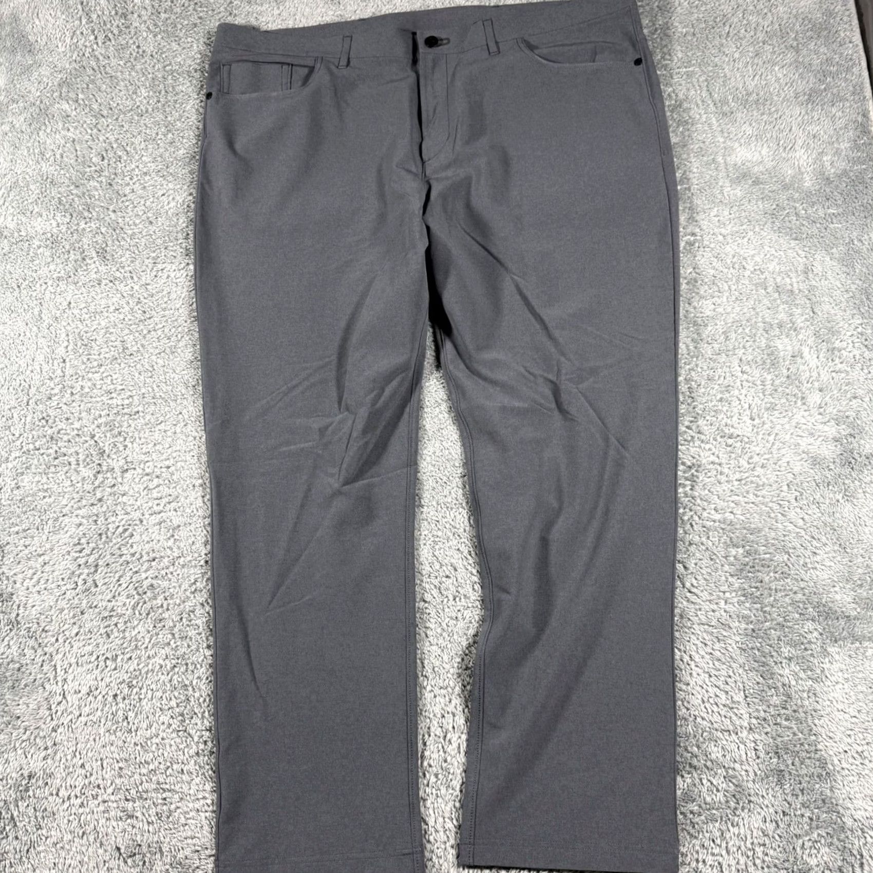Vintage Public Rec Workday Pant Men 42x30 Slate Straight Leg Technical 5-Pocket Size US 42 / EU 58 - 3 Thumbnail