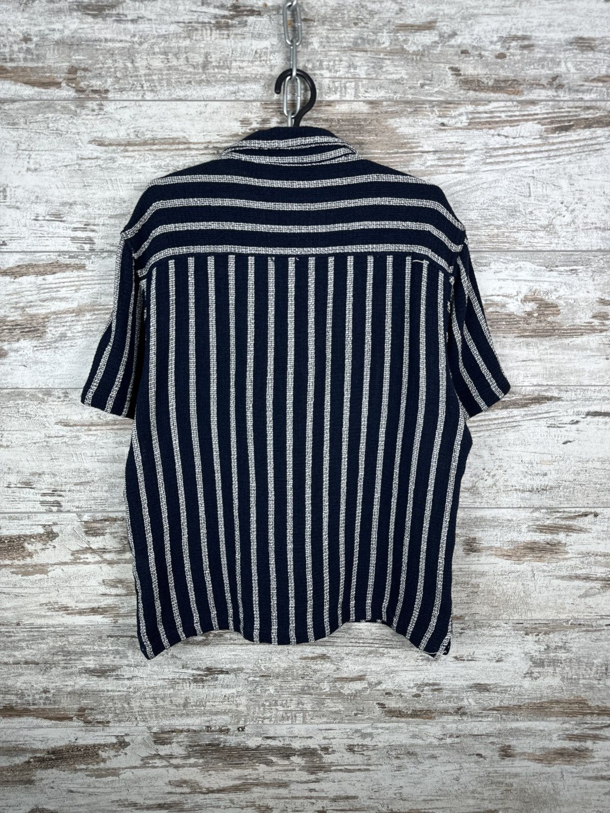 Zara Mens Zara Hawaiian shirt art crazy overprinted old money Size US L / EU 52-54 / 3 - 9 Thumbnail