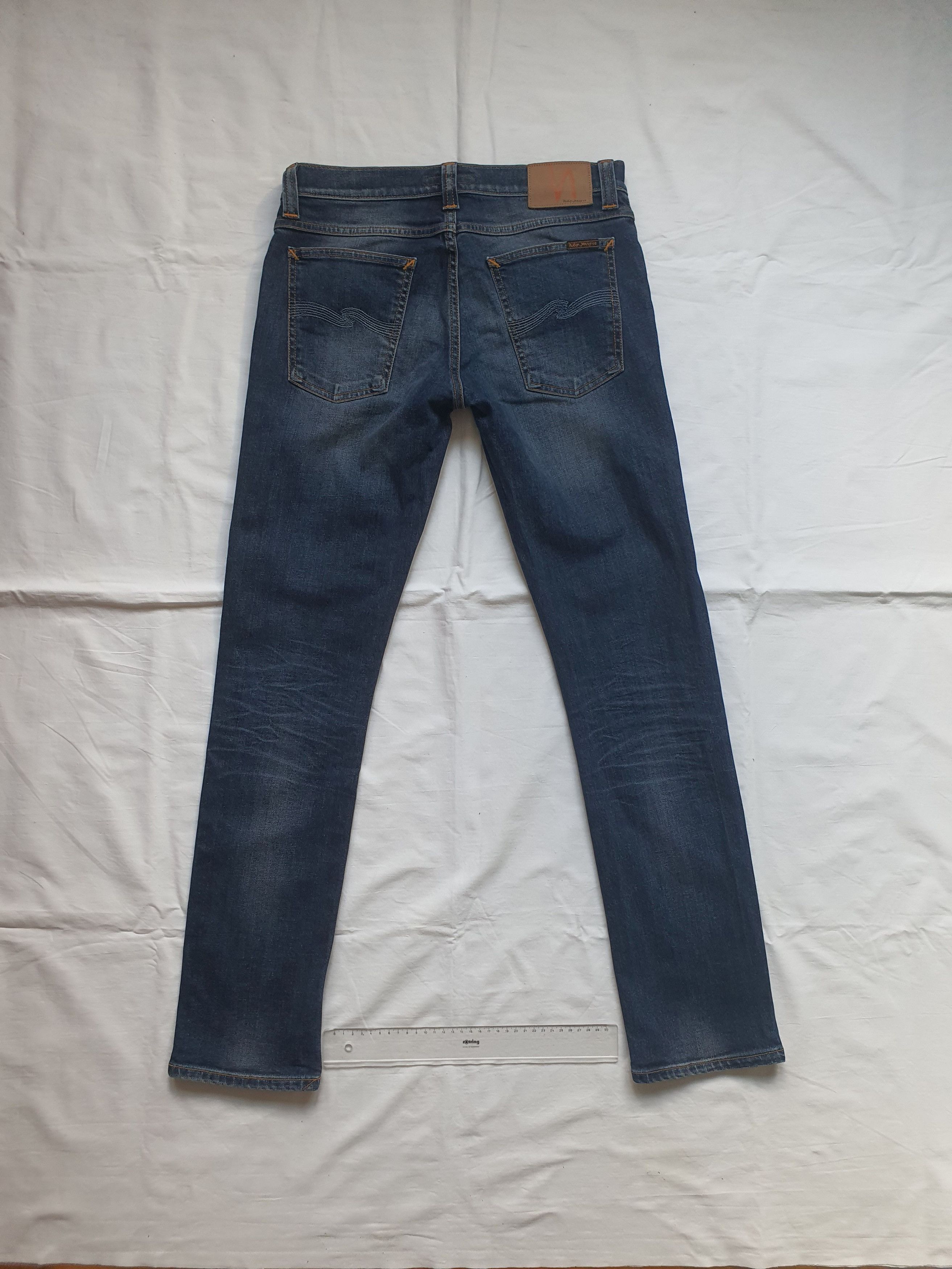 Nudie Jeans TUBE KELLY (N587) Women's Denim (Org. Dark Indigo Wash) Size 31" - 2 Thumbnail