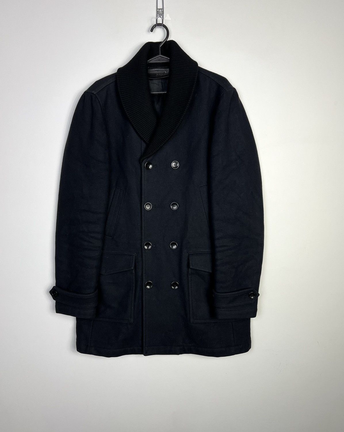 Dolce & Gabbana Double-Breasted Wool Coat by Dolce & Gabbana Size US L / EU 52-54 / 3 - 1 Thumbnail