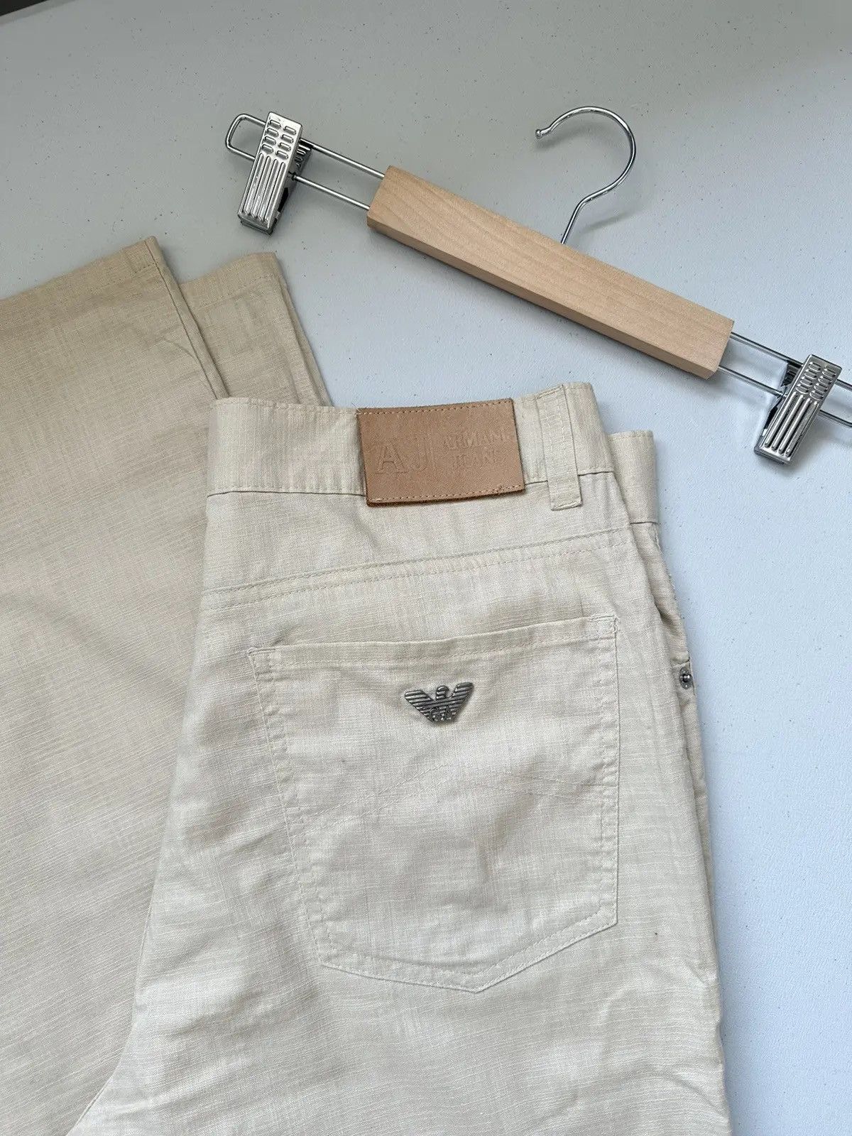 Vintage Vintage Y2k Armani Jeans Chinos Pants Trousers Grailed