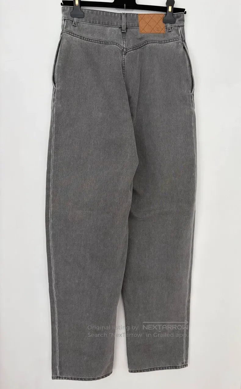 Chanel Chanel Grey jeans Size 42" / US 20 - 2 Thumbnail