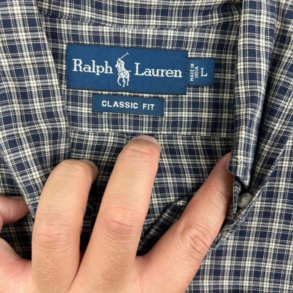 Ralph Lauren Ralph Lauren Button Down Shirt Classic Fit Long Sleeve L Size US L / EU 52-54 / 3 - 3 Thumbnail