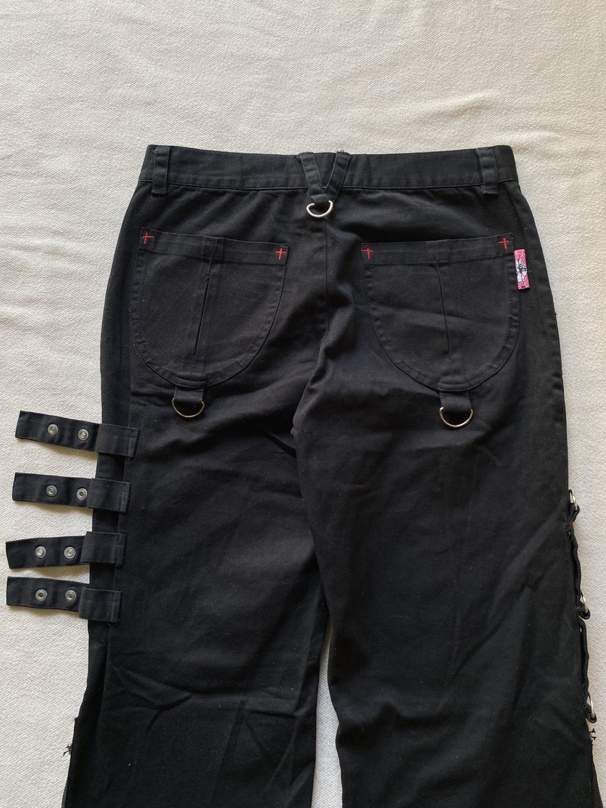 Seditionaries MAD PUNK Seditionaries Punk Bondage Style Pants Size 29" - 13 Thumbnail