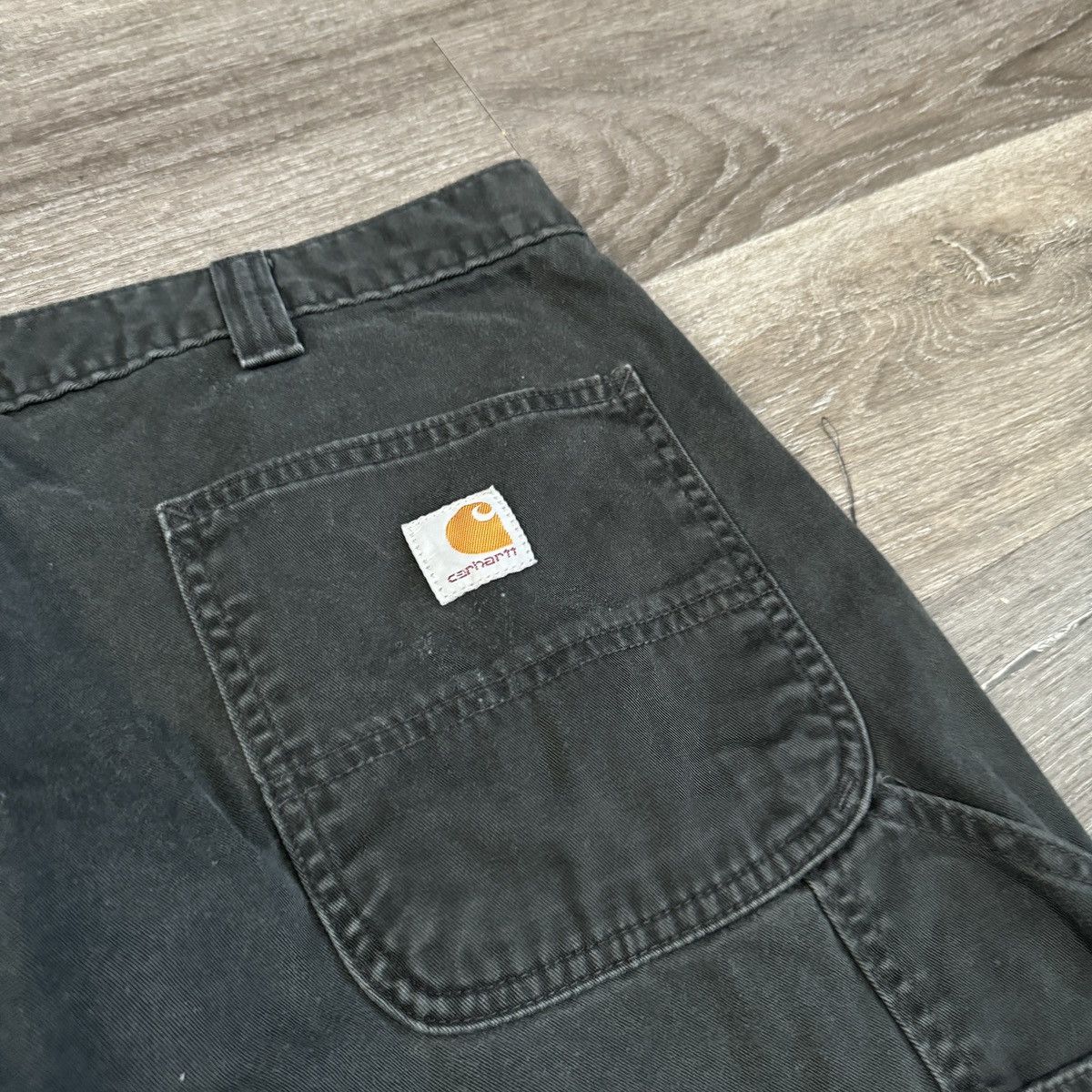 Carhartt × Vintage Essential Vintage Y2K Carhartt wide leg carpenter black Size US 38 / EU 54 - 3 Thumbnail
