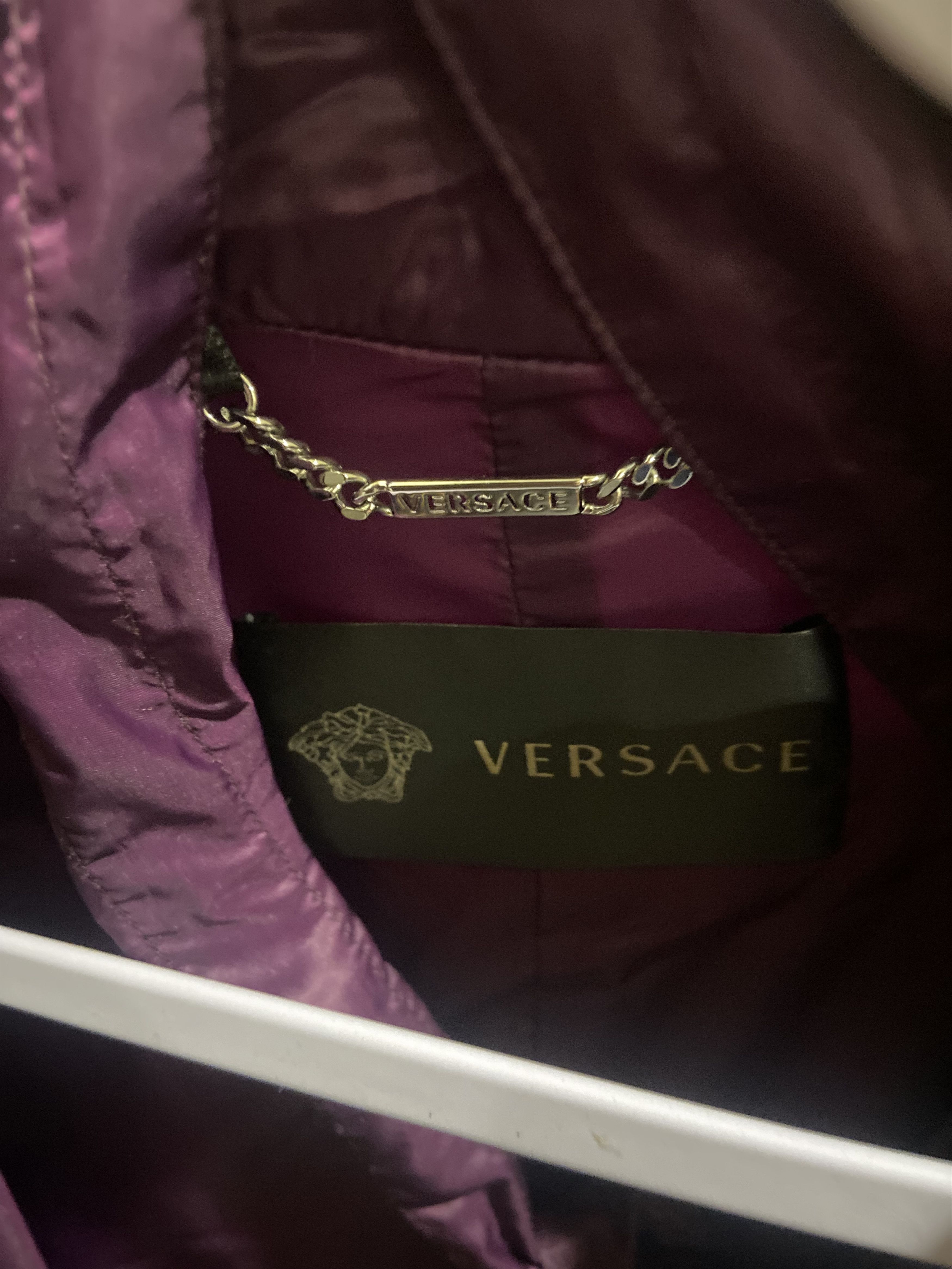 Versace Versace Nylon Double Breasted Trench Coat Size US M / EU 48-50 / 2 - 2 Thumbnail