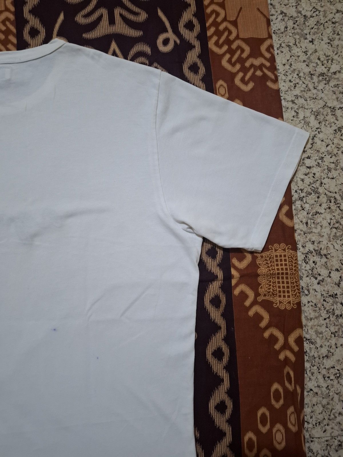 agnes b. Agnès b. Homme Embroidered Script Logo T-Shirt Size US L / EU 52-54 / 3 - 14 Thumbnail