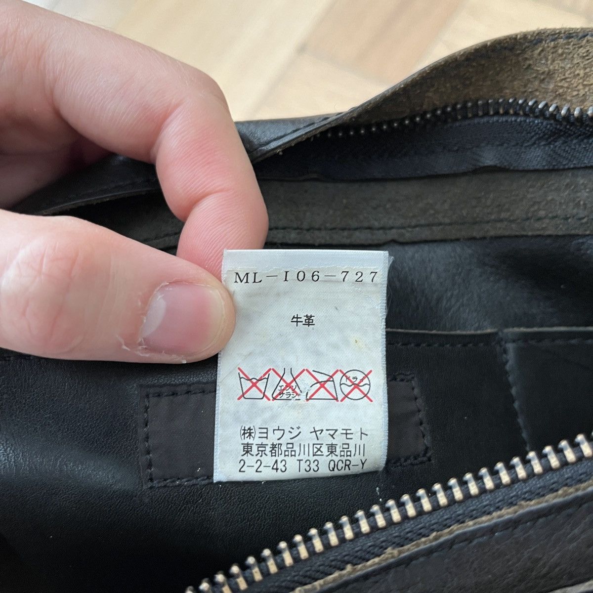 バッグ Y's yohji yamamoto leather bag archive Yohji Yamamoto Y's Archive Leather Crossbody Bag