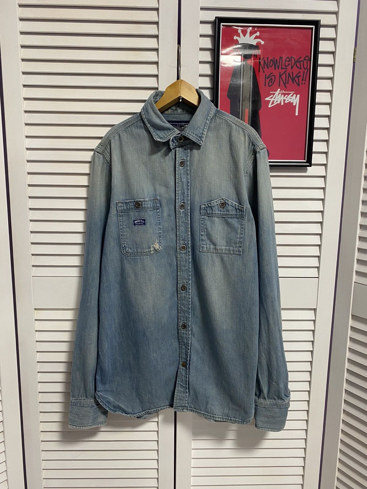 Diesel Vintage Shirt Tee Diesel Jeans Denim Logo Pocket Size US M / EU 48-50 / 2 - 1 Thumbnail
