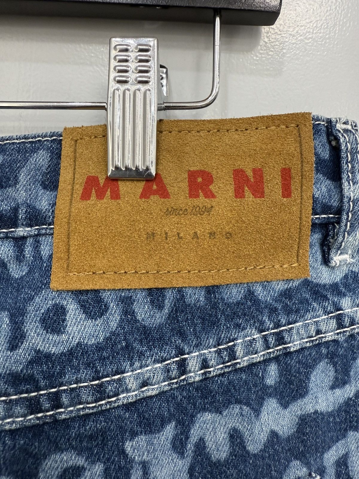 Marni Marni Blue Denim Jeans Size US 34 / EU 50 - 8 Thumbnail