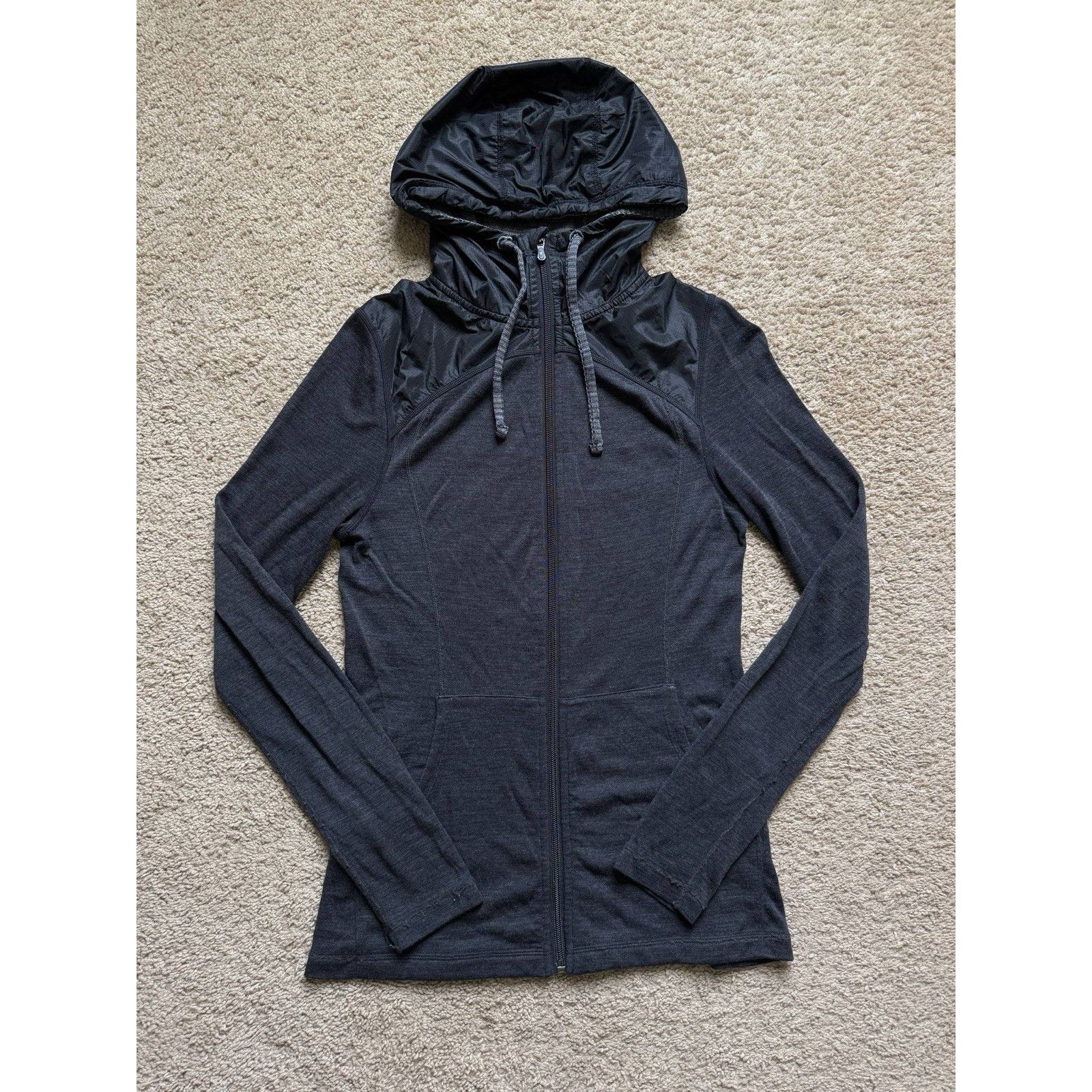 Smartwool Smartwool Women's NTS Mid 250 Hoody Sport Merino Wool Gray Size S / US 4 / IT 40 - 2 Thumbnail