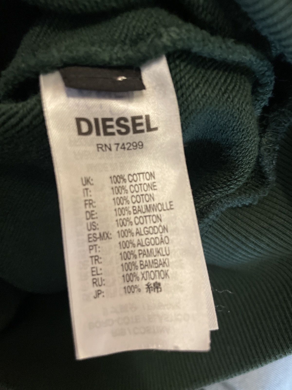 Diesel Diesel hoodie Size US XXS / EU 40 - 4 Thumbnail