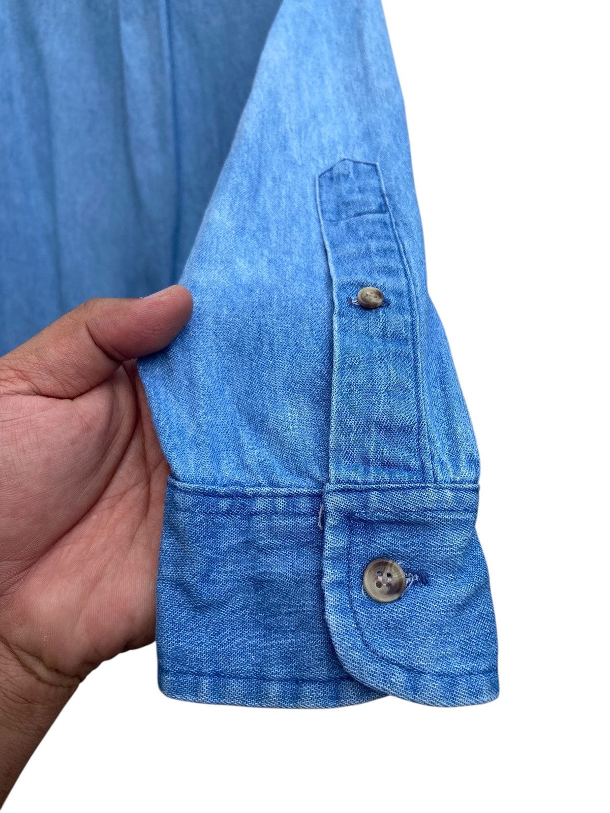 Polo Ralph Lauren Vintage Polo Ralph Lauren Polo Shield Chambray Size US L / EU 52-54 / 3 - 7 Thumbnail