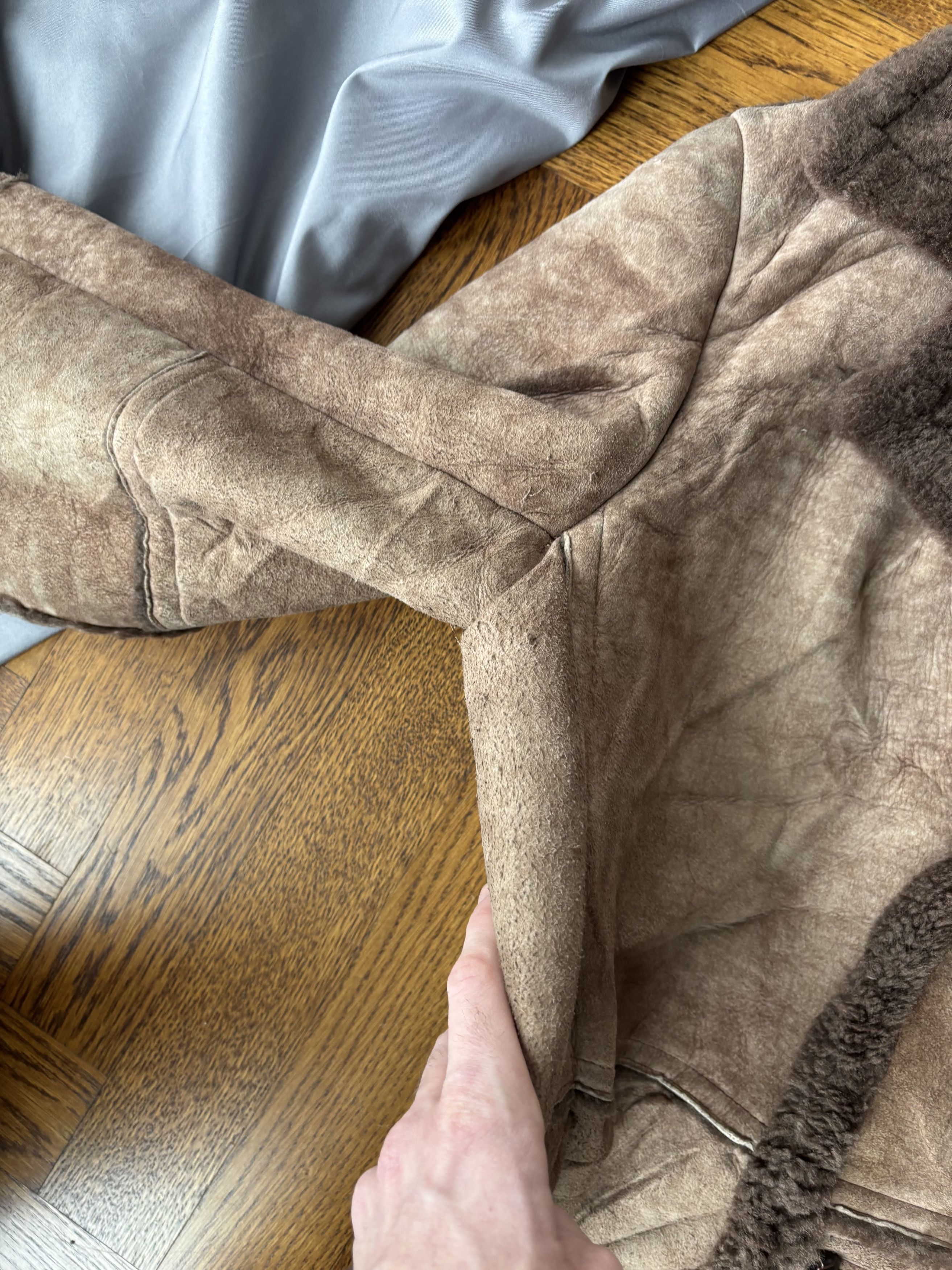 Vintage 1970s Sheepskin Coat Vintage Shearling Jacket Macmor Long Size US S / EU 44-46 / 1 - 12 Thumbnail