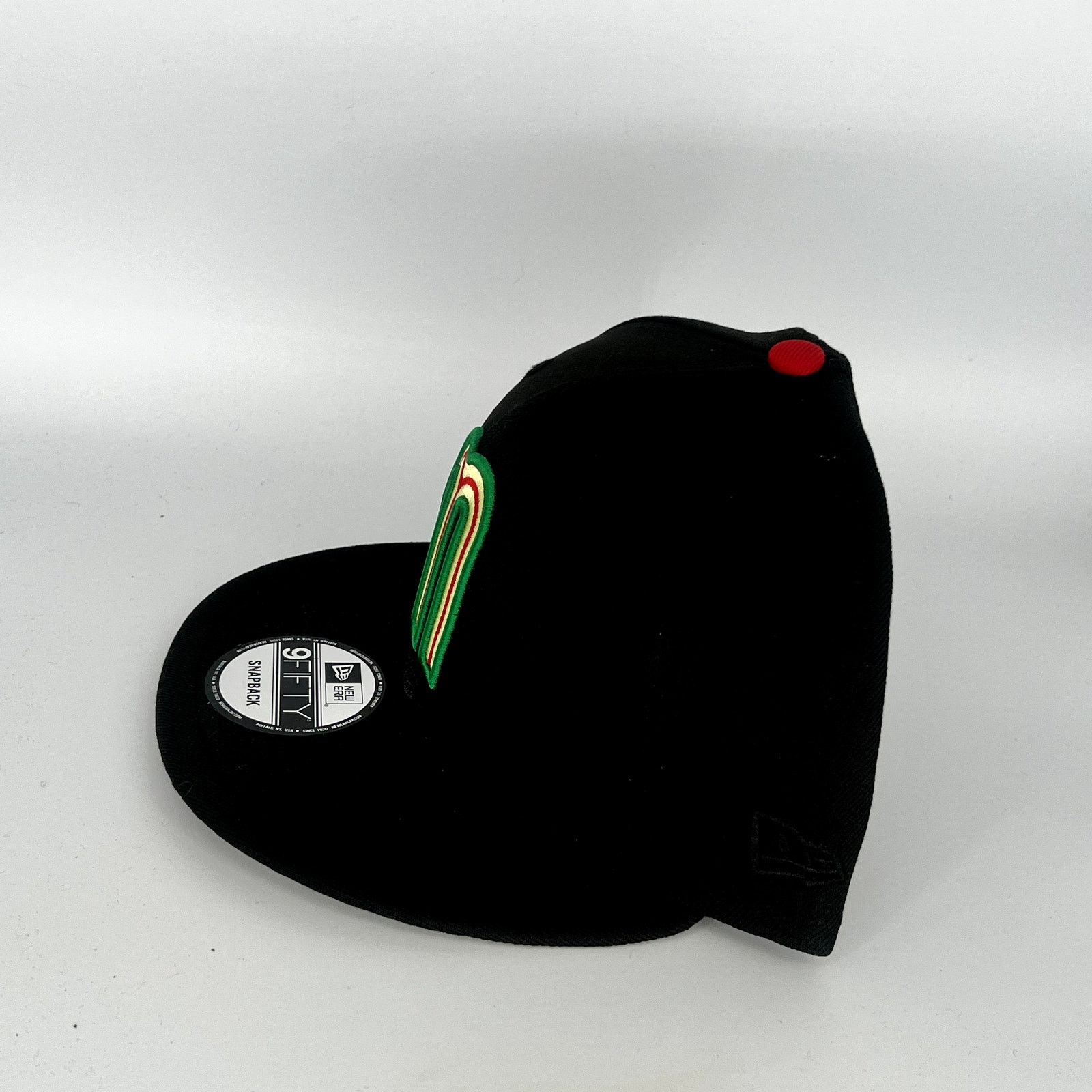 New Era Black Mexico Classic New Era MLB 9Fifty Snapback Hat Size ONE SIZE - 2 Thumbnail