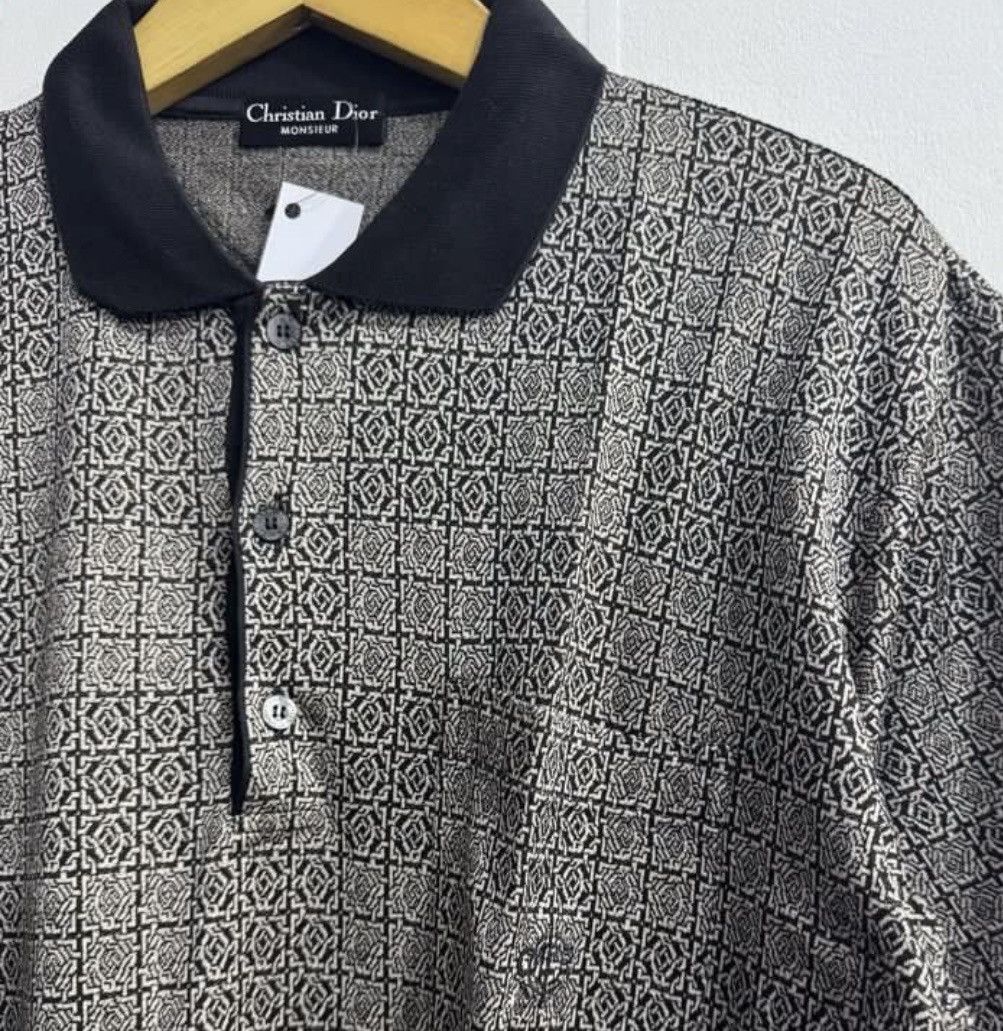 Dior Christian Dior Sports Patern Polos Size US M / EU 48-50 / 2 - 2 Thumbnail