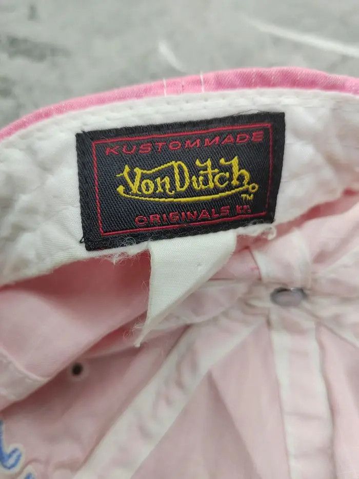 Von Dutch Vintage Von Dutch Distressed Style Cap Hat Size ONE SIZE - 7 Thumbnail