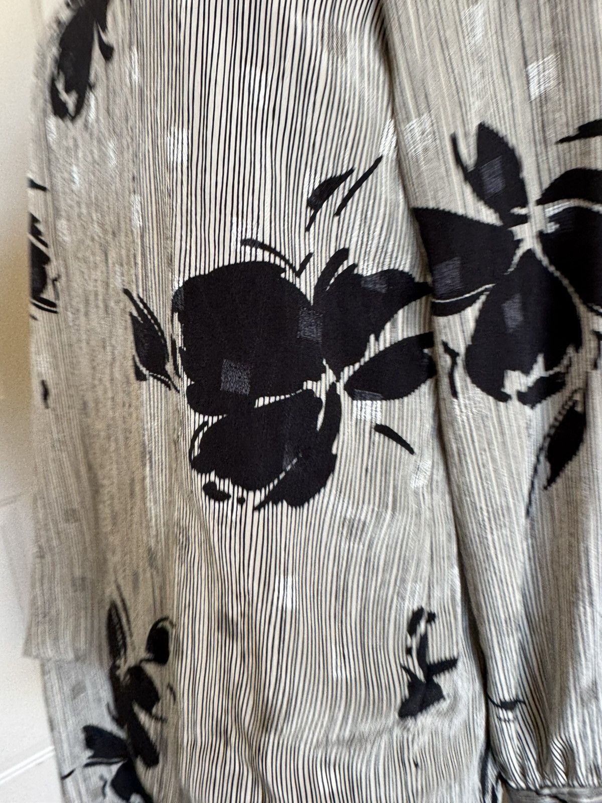 Other Maree L Vintage dress Jamaica grey black midi tiered long Size M / US 6-8 / IT 42-44 - 6 Thumbnail