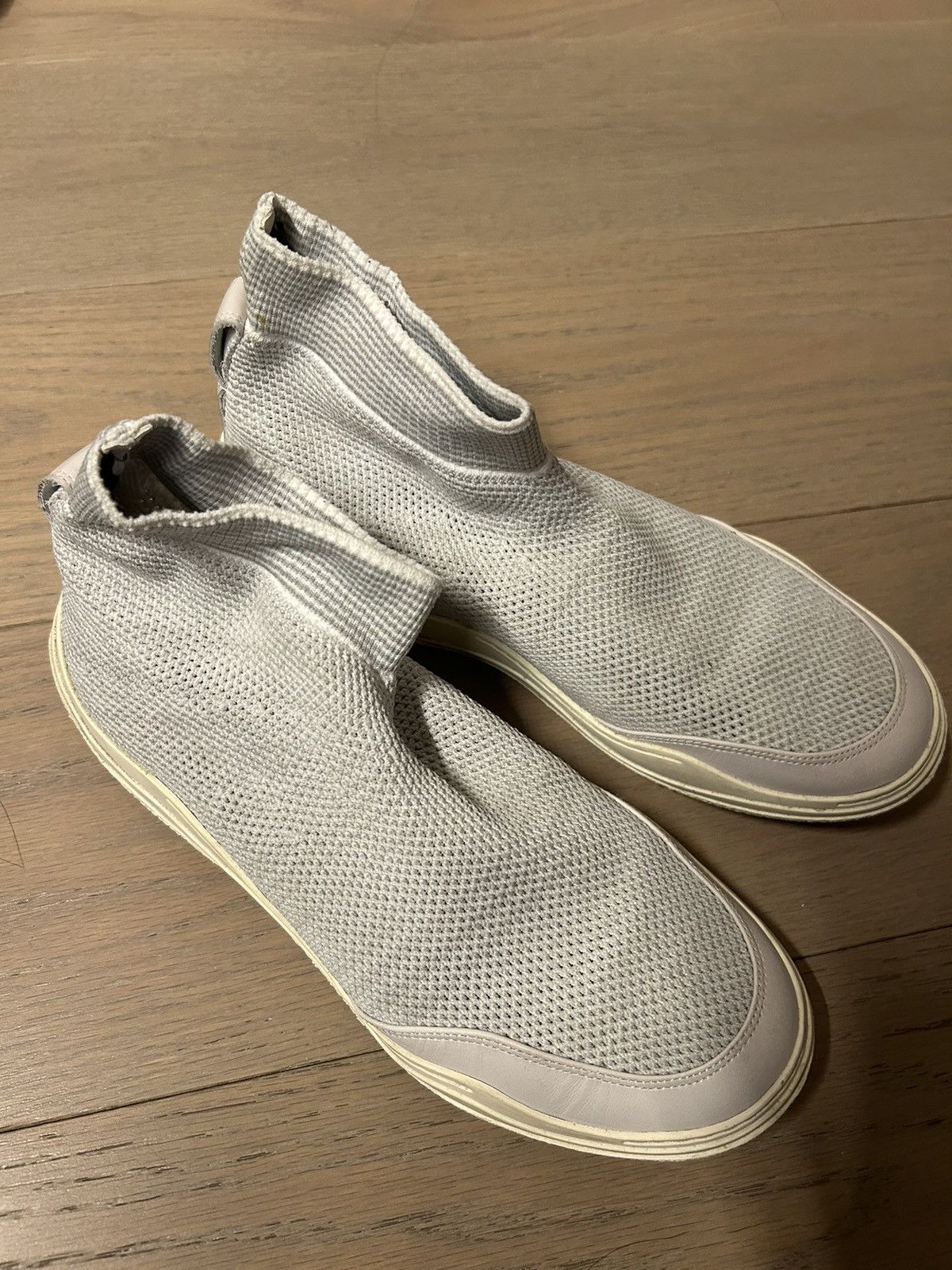 image of Lanvin Sock Runners 8Uk / 42 Shoes in White, Men's (Size 9)