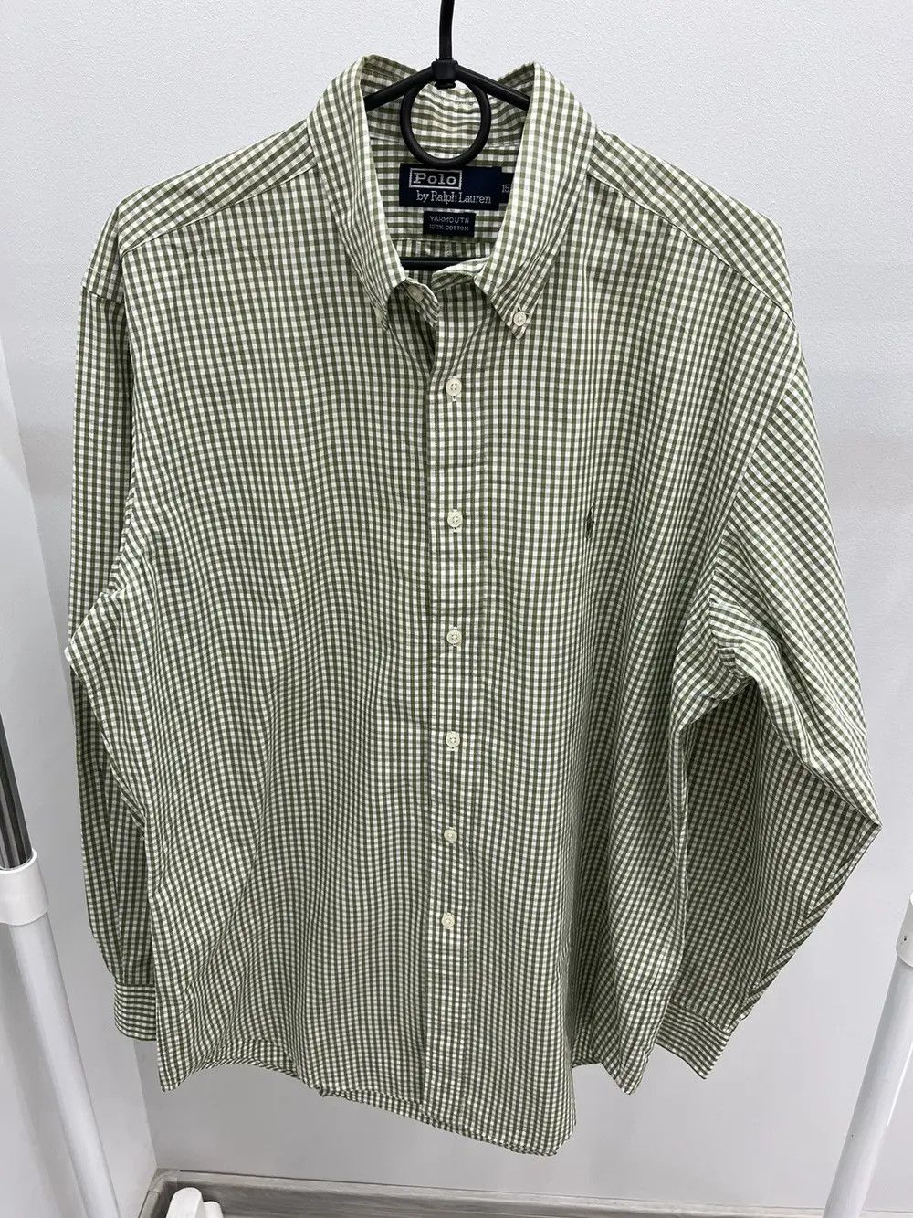 Polo Ralph Lauren Polo Ralph Lauren Check Cotton Oxford Shirt Size US L / EU 52-54 / 3 - 1 Thumbnail
