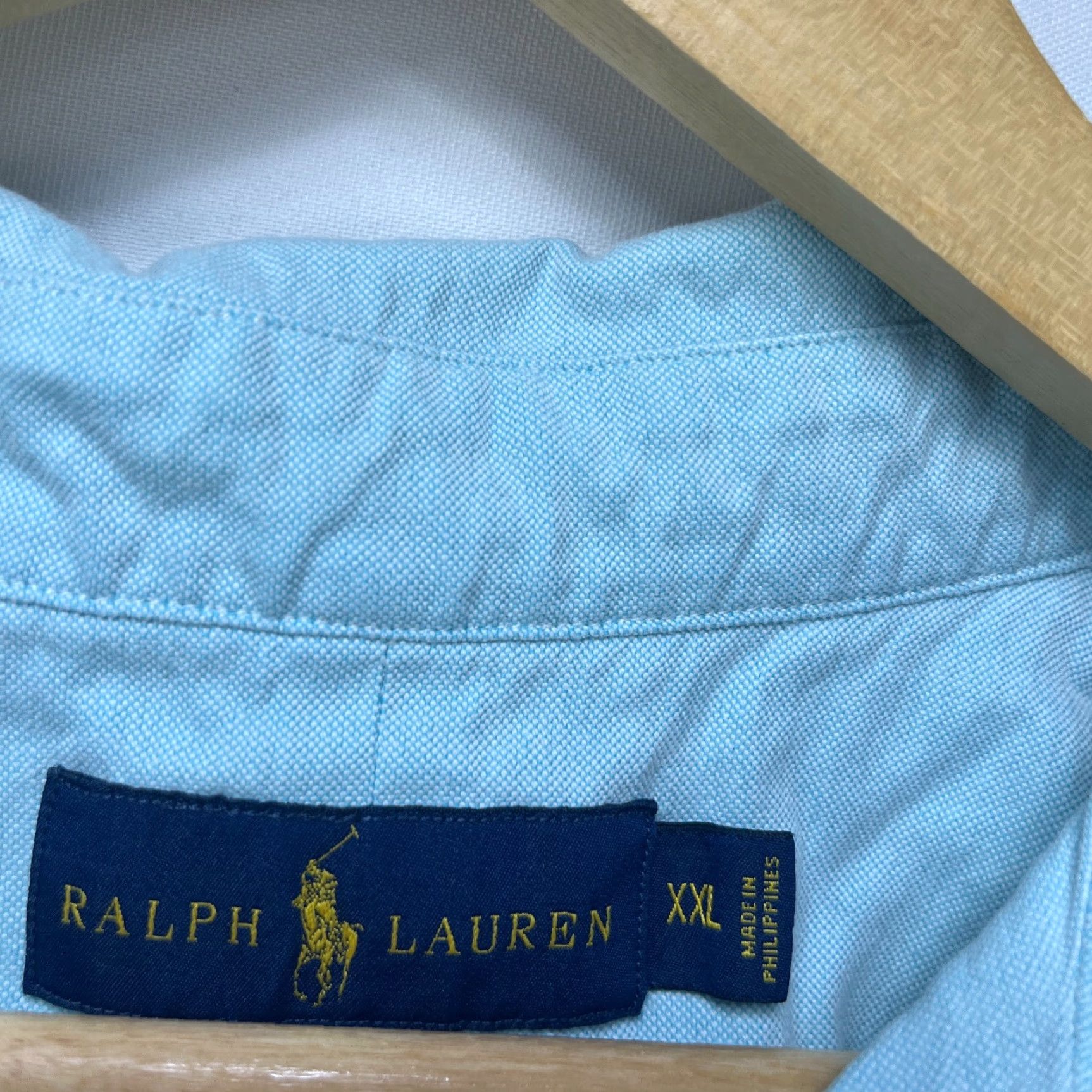 Polo Ralph Lauren VINTAGE Polo Ralph Lauren Button-Up Long Sleeve Shirt 2XL Blake Style Mens Blue Polo Ralph Lauren Shirt 2XL Vintage Blakestyle ? Size US XXL / EU 58 / 5 - 4 Thumbnail