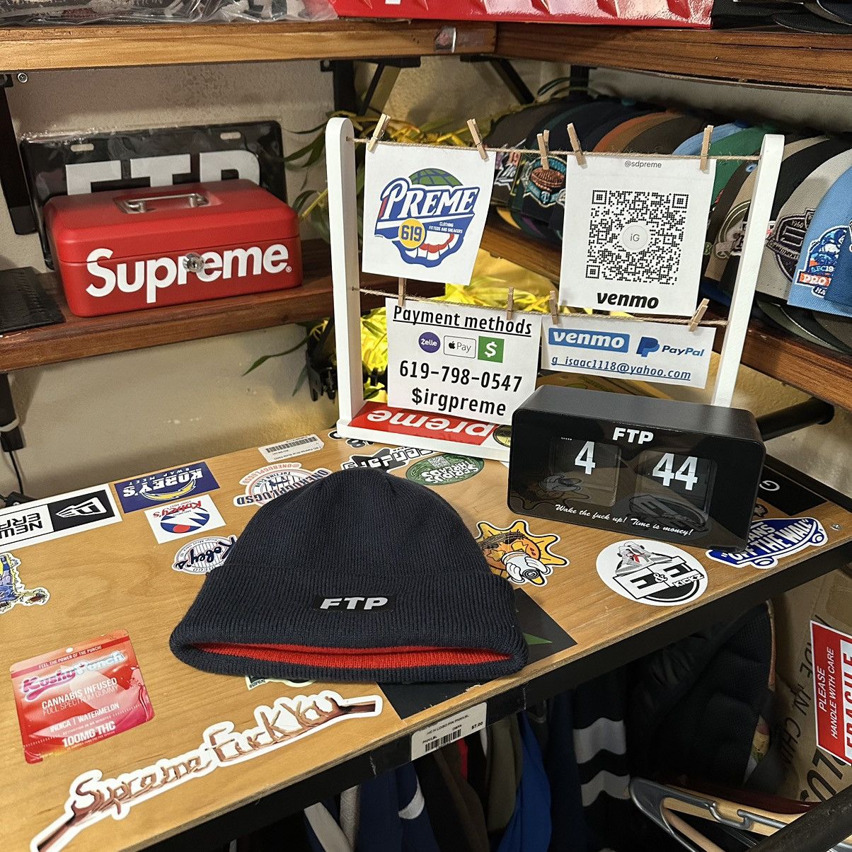 Fuck The Population FTP reversible beanie Size ONE SIZE - 2 Thumbnail