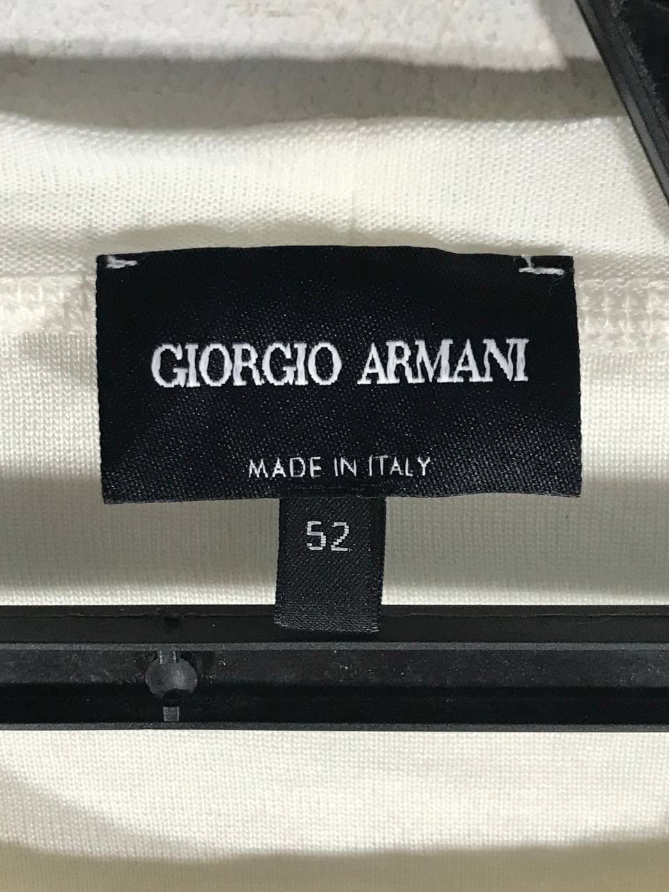 Giorgio Armani vintage photo print bruce webber Size US XL / EU 56 / 4 - 4 Thumbnail