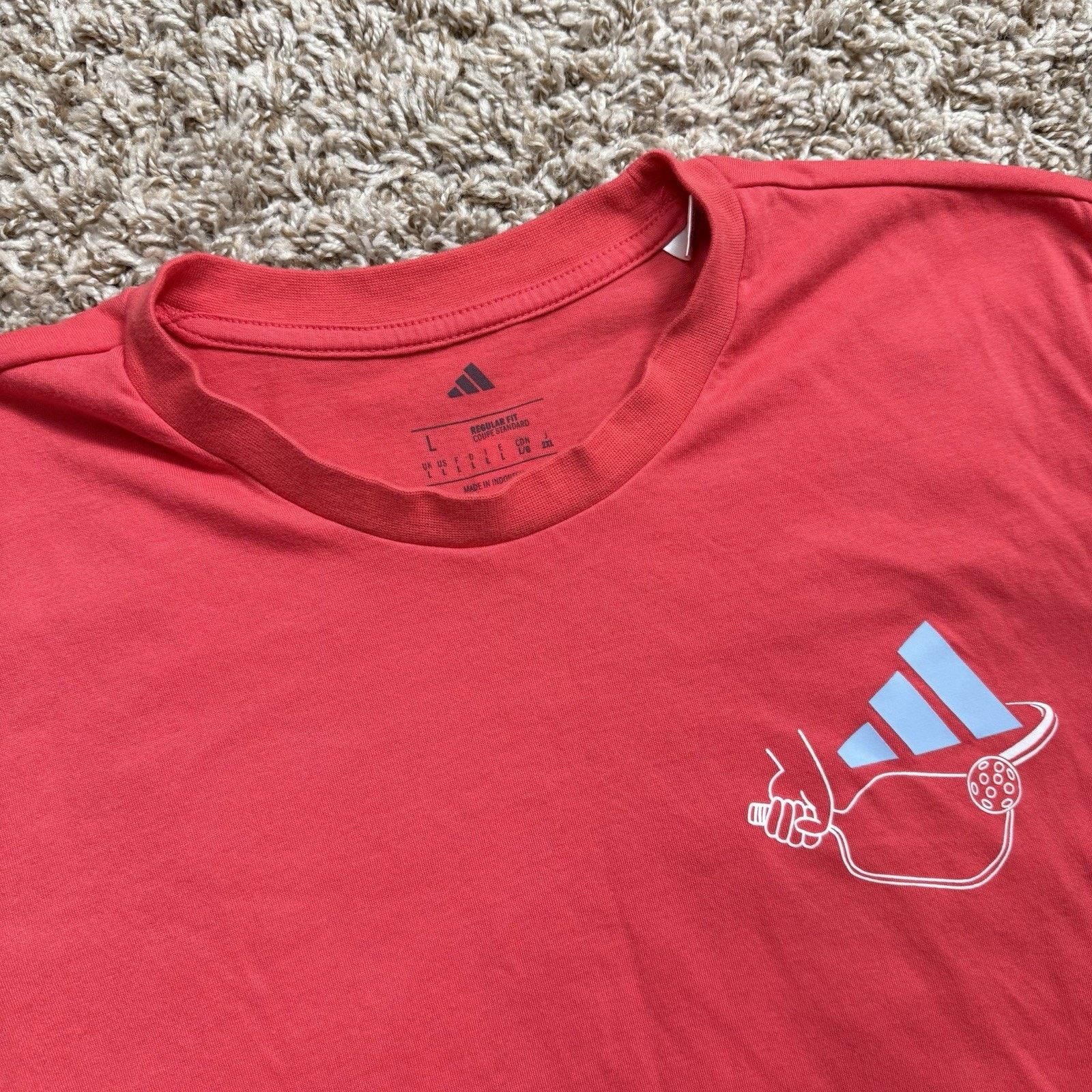 Adidas Adidas Pickleball Served Short Sleeve Athletic T-Shirt Large Size US L / EU 52-54 / 3 - 3 Thumbnail