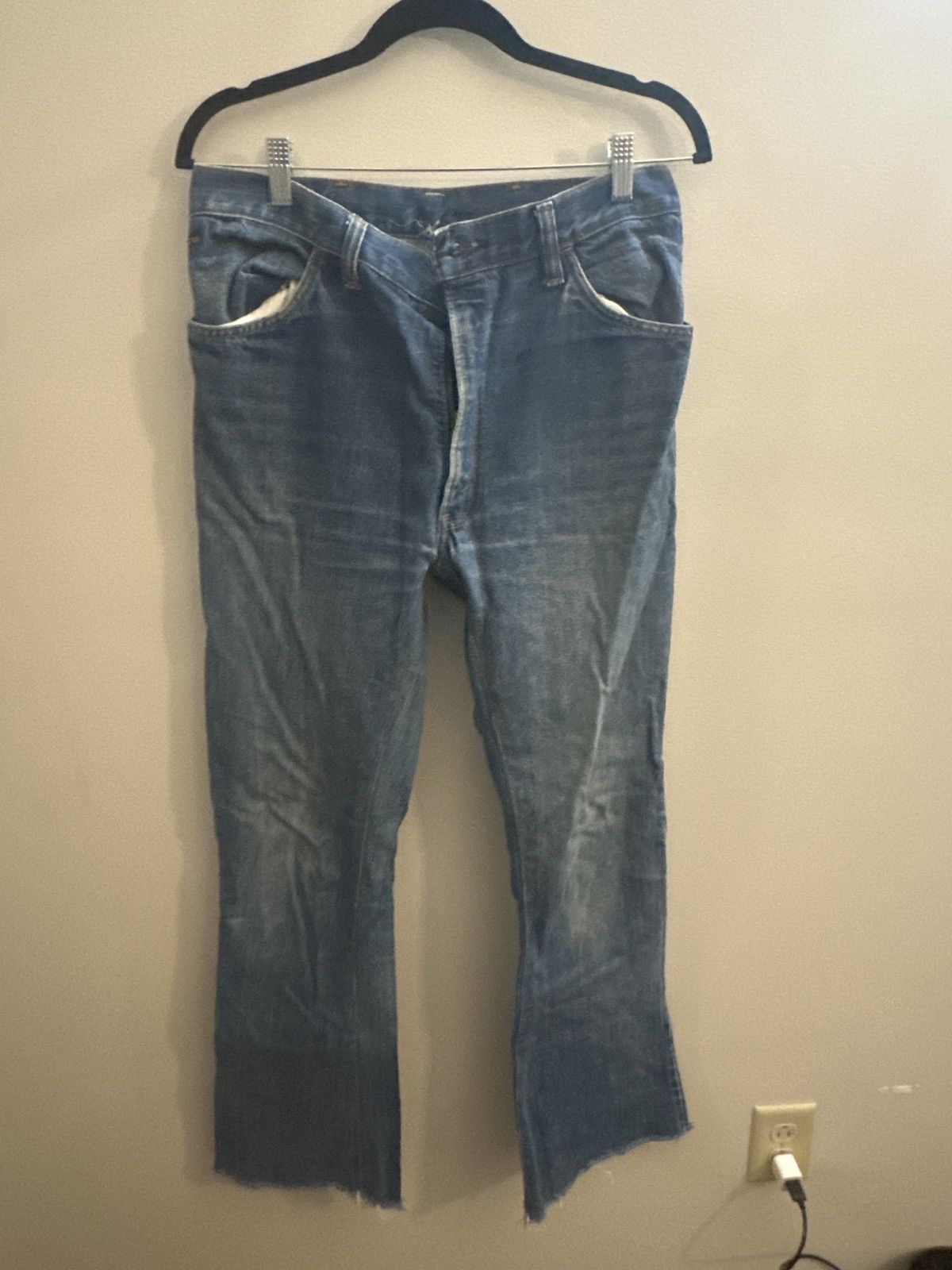 Levi's VINTAGE ORANGE TAB FLARED LEVIS Size US 28 / EU 44 - 1 Thumbnail
