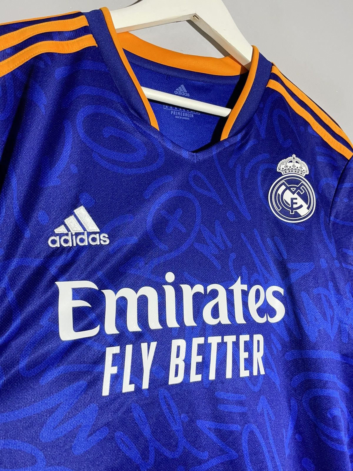 Adidas #20 Vinicius Junior Real Madrid Adidas 2021/22 Away Jersey Size US XL / EU 56 / 4 - 4 Thumbnail