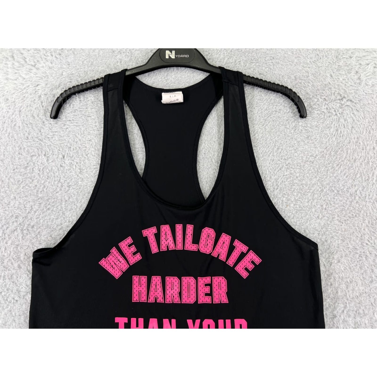 Victoria's Secret Victorias Secret Shirt Women Black Small Tank Sleeveless Tailgate Party Poly Size S / US 4 / IT 40 - 5 Thumbnail