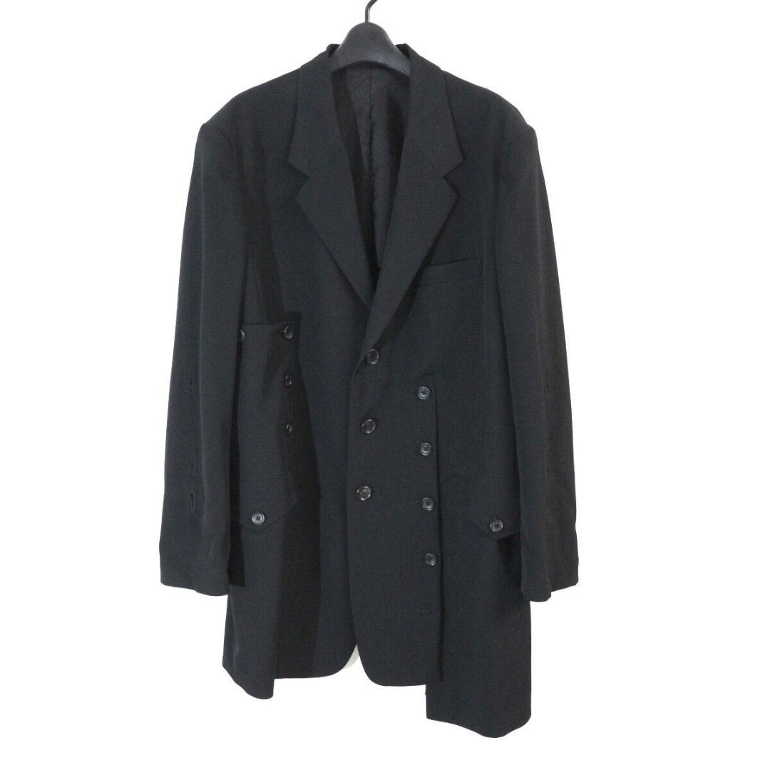 Yohji Yamamoto SS25 Light Deconstructed Jacket Buttons Details L Size US L / EU 52-54 / 3 - 1 Thumbnail