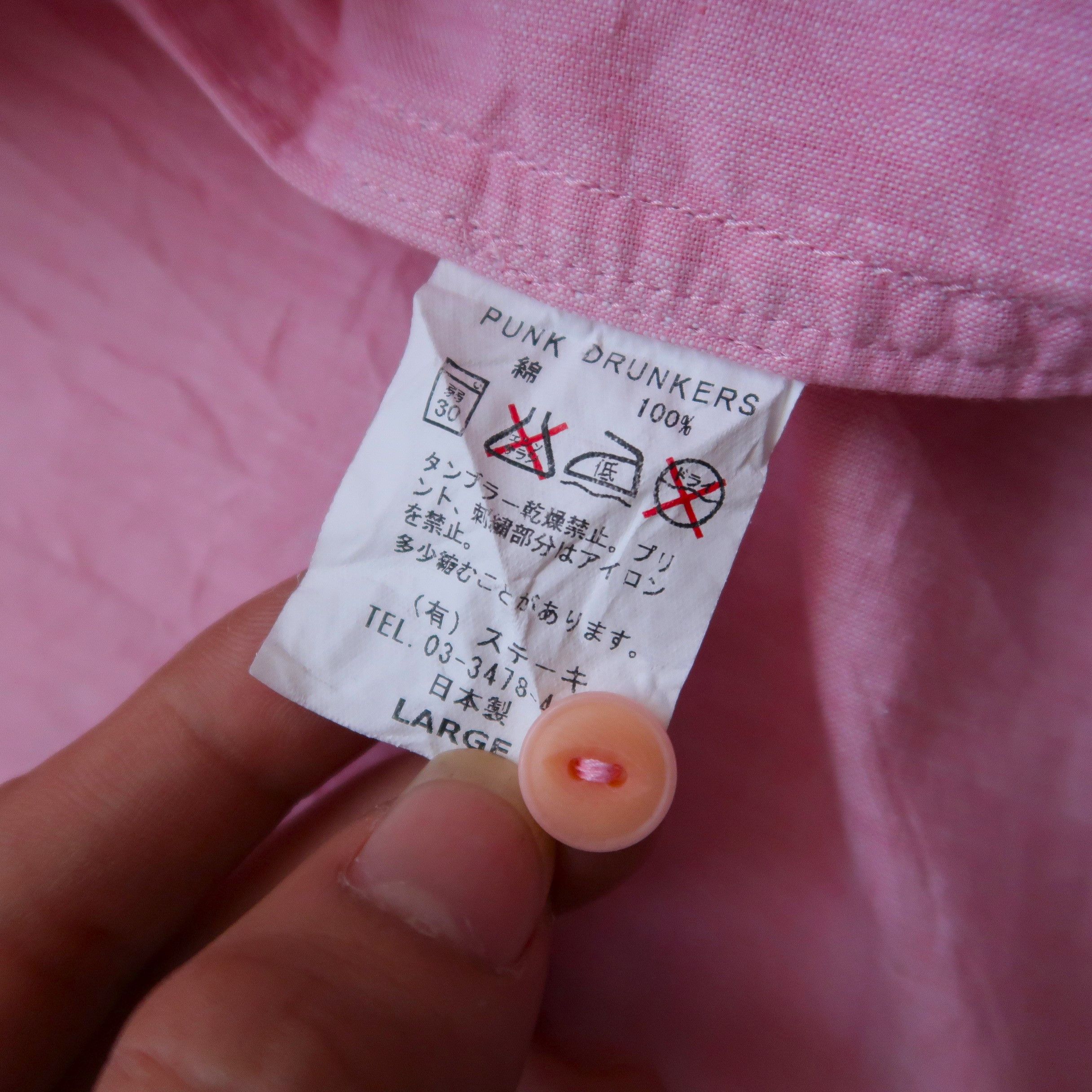 14th Addiction 1990s Punk Drunkers Natal Design Patchwork Shirt Size US M / EU 48-50 / 2 - 13 Thumbnail