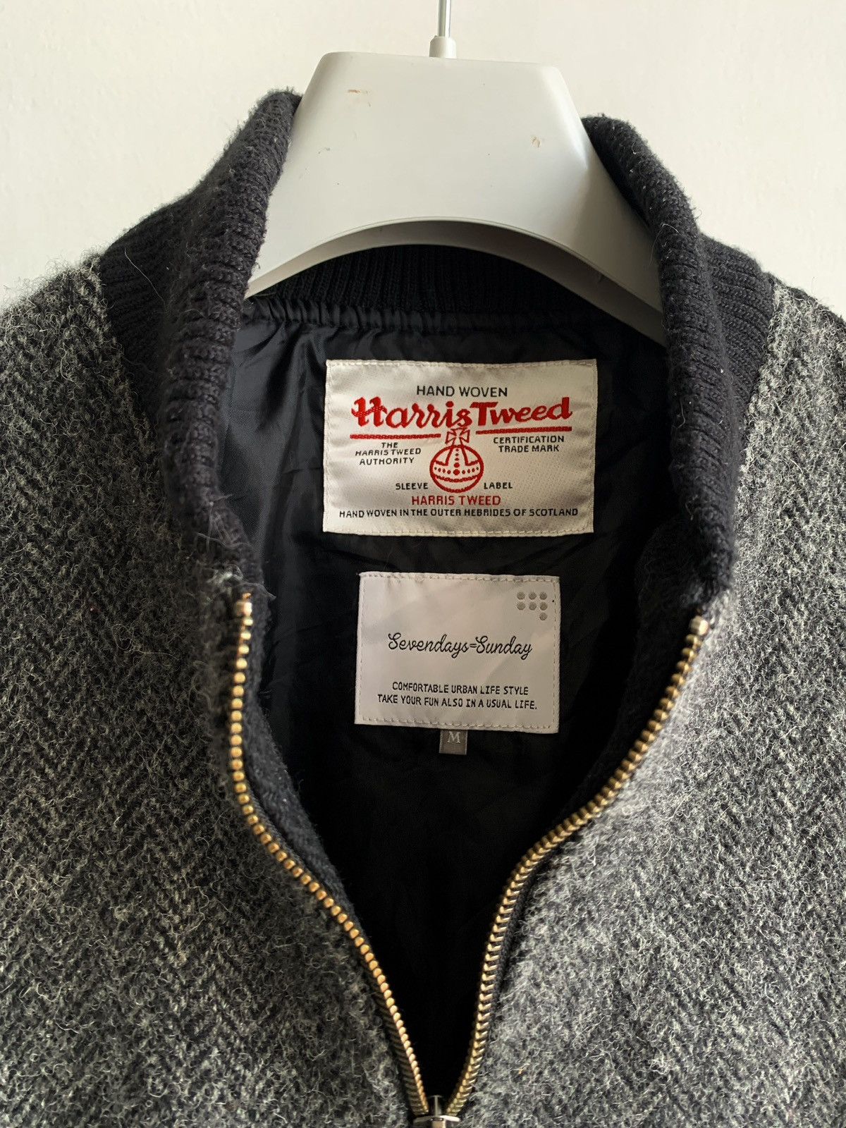 Harris Tweed Harris Tweed Type MA-1 Wool Jacket Size US S / EU 44-46 / 1 - 7 Thumbnail