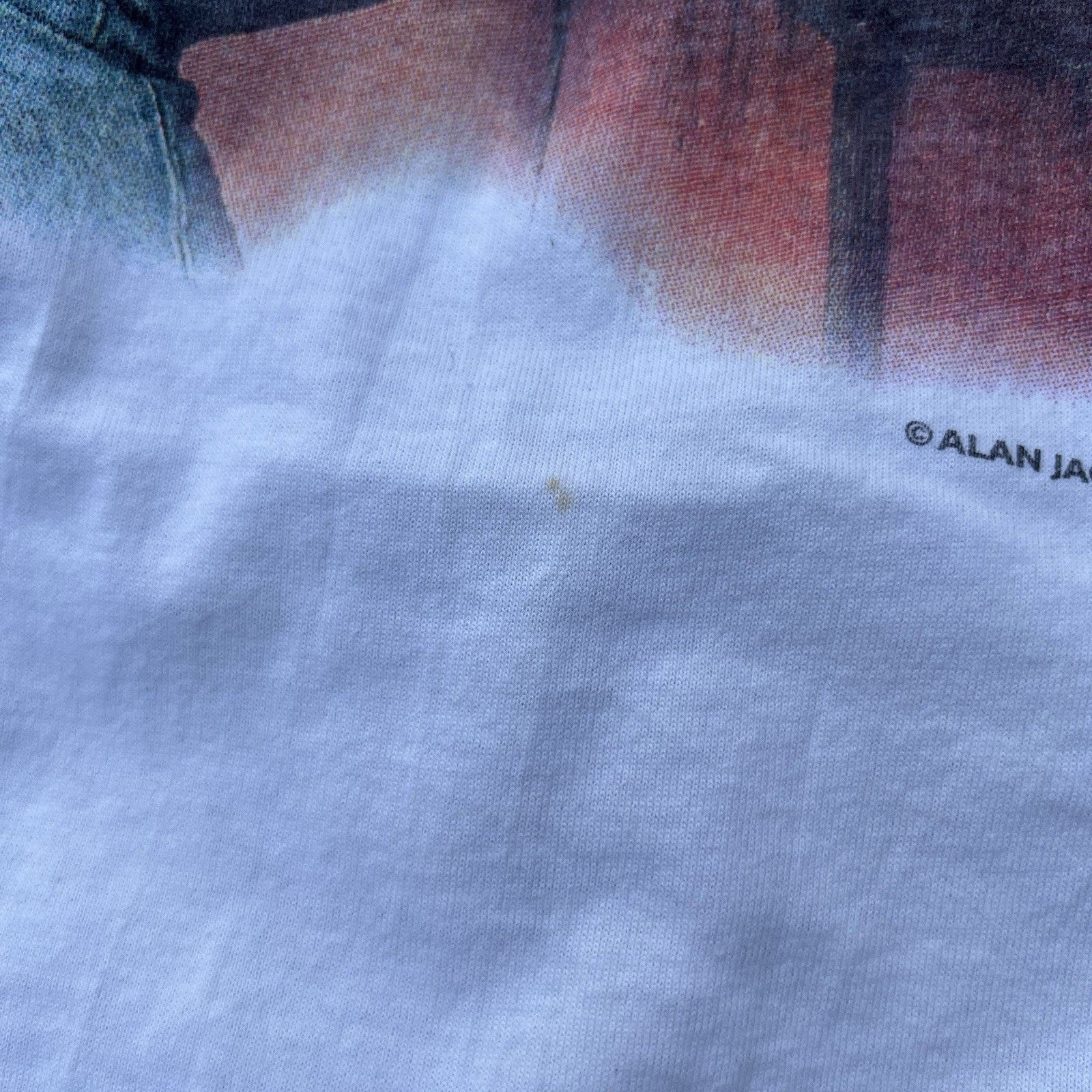 Fruit Of The Loom VINTAGE Alan Jackson Country T-Shirt Who I Am 1994 Tee Size US XL / EU 56 / 4 - 3 Thumbnail