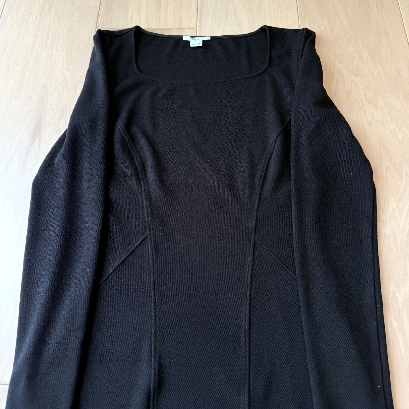 Helmut Lang VINTAGE Helmut Lang Gala Piped Cutout Knit Dress Women M Black Glam Boho New York Men's Womens None Size M / US 6-8 / IT 42-44 - 3 Thumbnail
