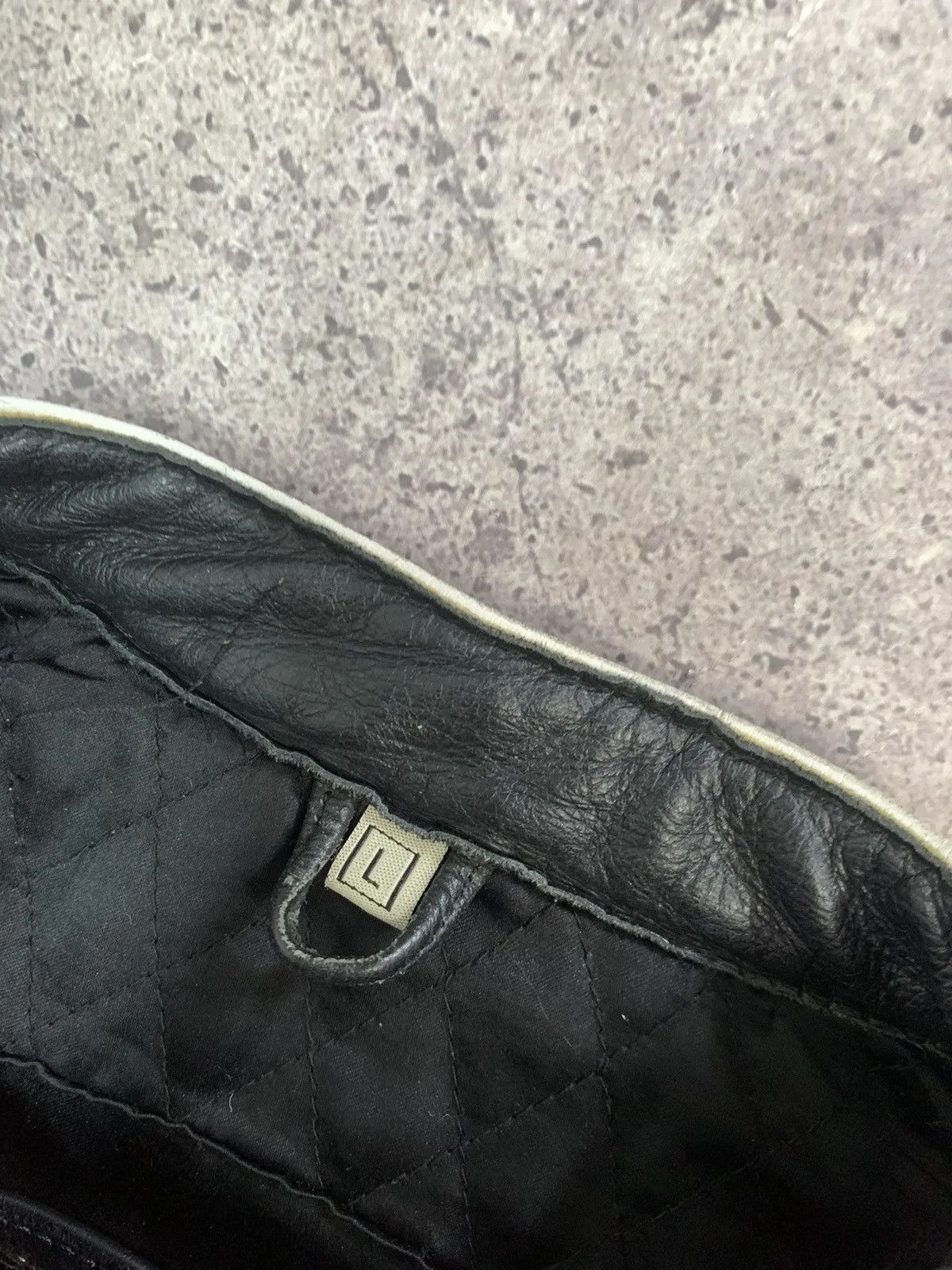 Genuine Leather Archival Avant-Garde Black Leather Streetwear Jacket Size US M / EU 48-50 / 2 - 11 Thumbnail