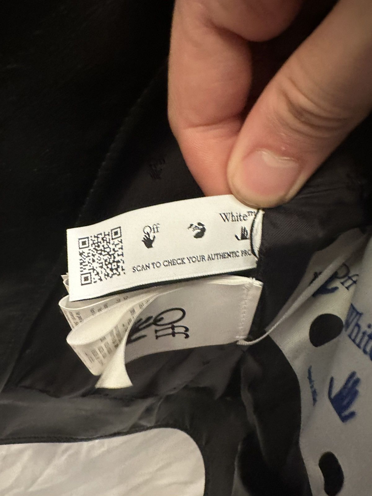 Off-White OFF-WHITE Leather Jacket Size US M / EU 48-50 / 2 - 15 Thumbnail