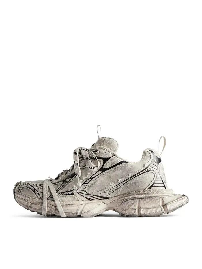 Balenciaga o1la1rc1a0825 3XL Sneakers in Beige/Black Size US 11 / IT 41 - 4 Thumbnail