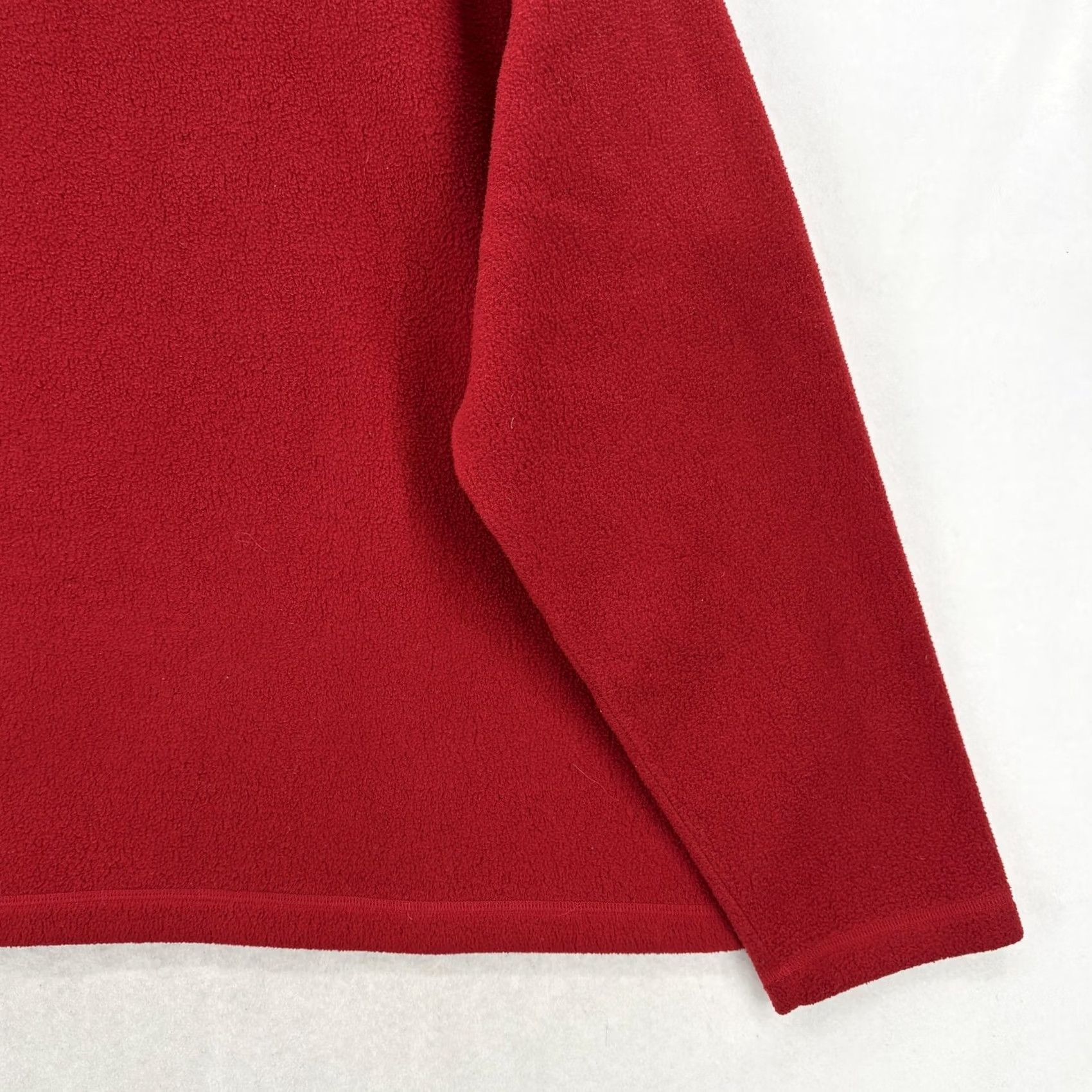 J.Crew VINTAGE J.CREW Sweater Oarsman Pullover Mens Large Tall Red Fleece V-Neck USA 90s Thermal Long Sleeve Knit Pattern Solid Men LT Size US L / EU 52-54 / 3 - 3 Thumbnail
