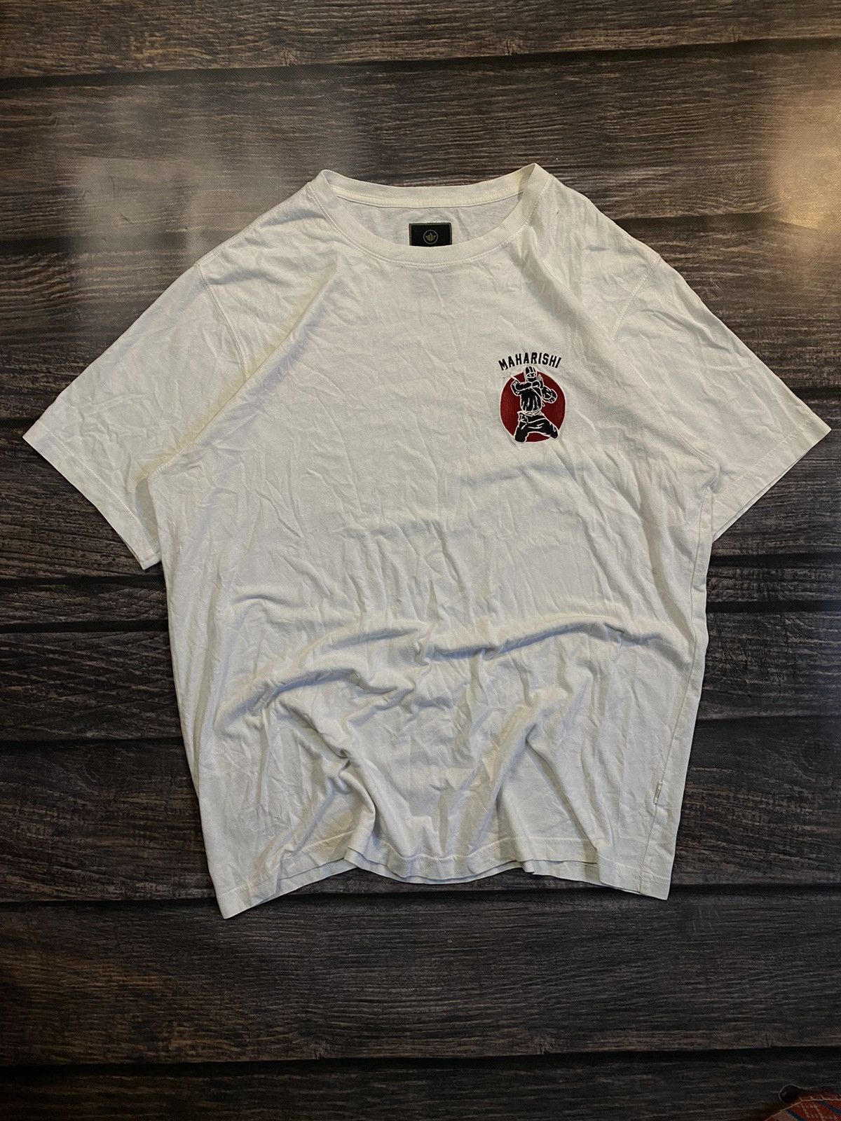 Japanese Brand × Maharishi ⚡️MACHARISHI EMBROIDERED LOGO VINTAGE TEE Size US L / EU 52-54 / 3 - 1 Thumbnail