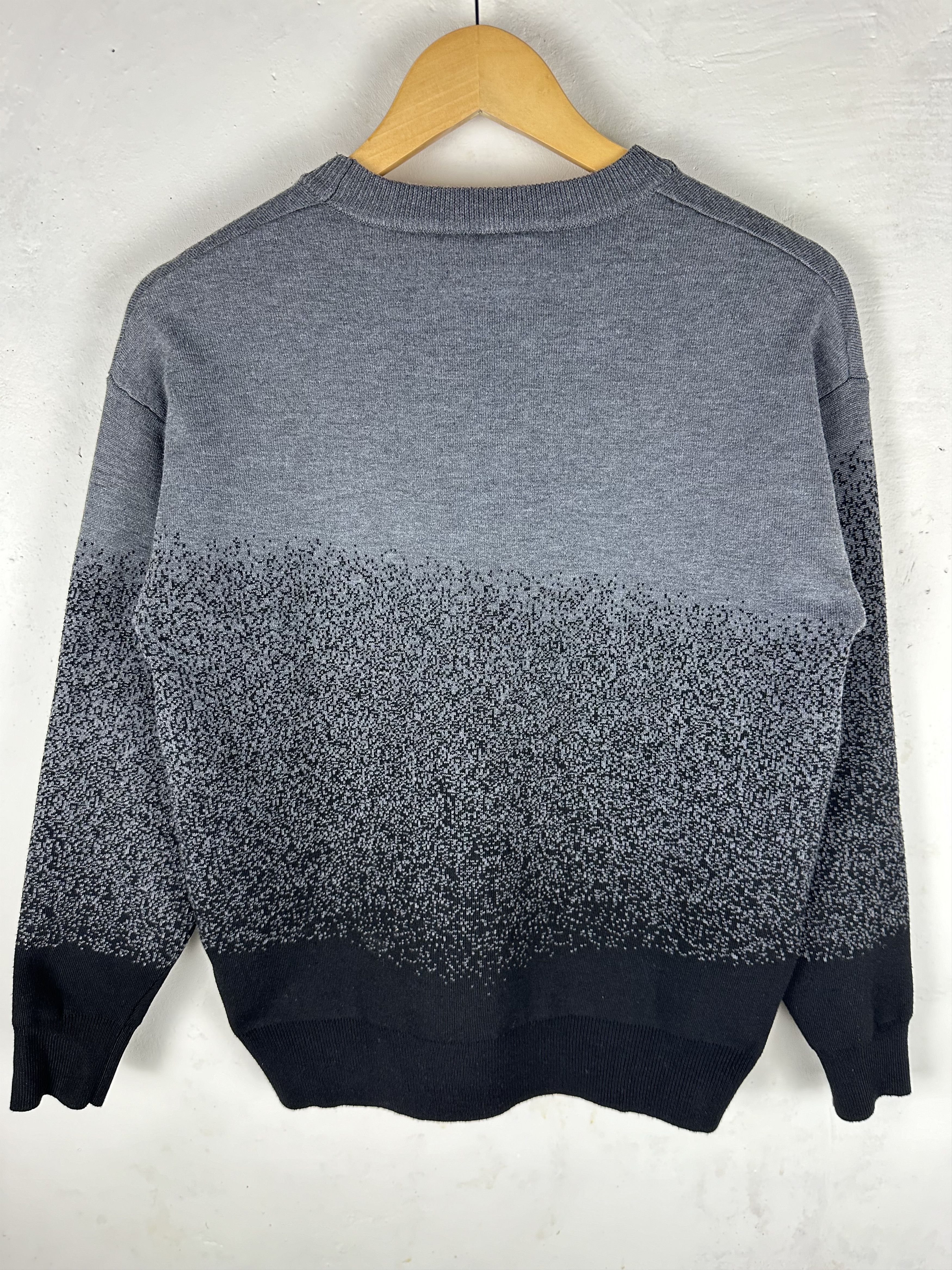 Japanese Brand SWEATSHIRTS MOHAIR STYLE STREETWEAR GREY BLACK Size US S / EU 44-46 / 1 - 7 Thumbnail