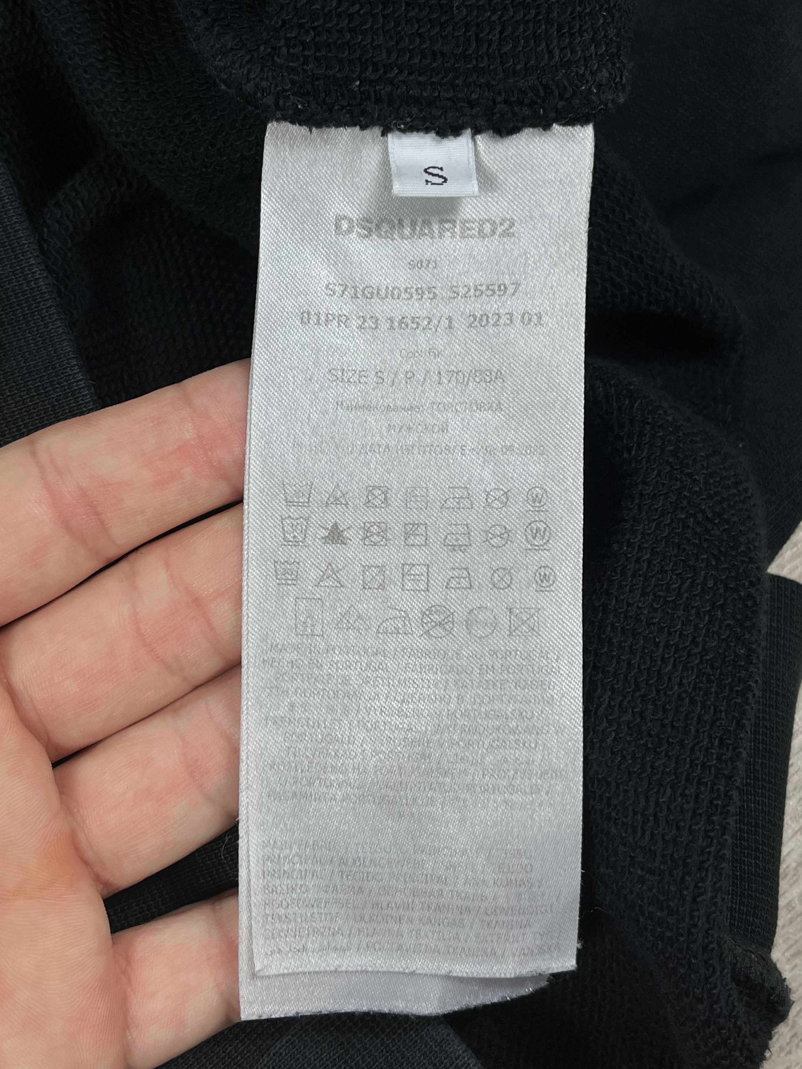 Designer × Dsquared2 Dsquared2 Boxy hoodie flame logo Size US S / EU 44-46 / 1 - 7 Thumbnail