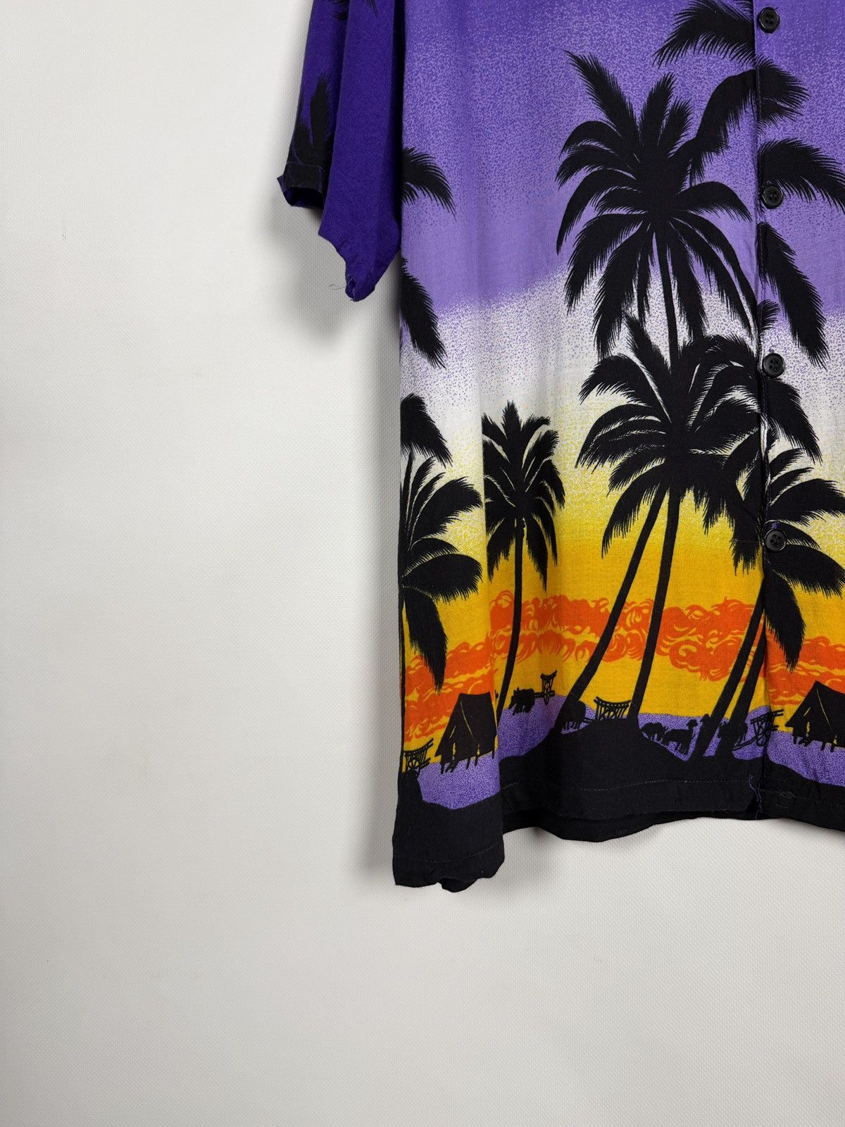 Other Hawaiian Short Sleeve Shirt Button Up Palm Hawaii Rayon XXL Size US XXL / EU 58 / 5 - 4 Thumbnail