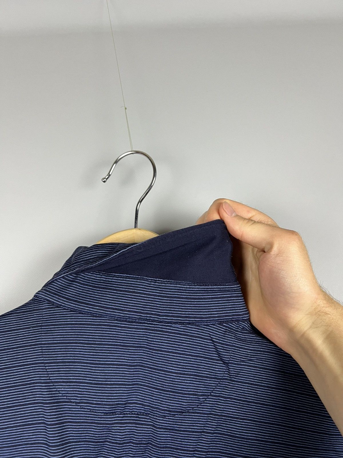 Ermenegildo Zegna (L) Rare Ermenegildo Zegna Polo Shirt stripe Size US L / EU 52-54 / 3 - 10 Thumbnail