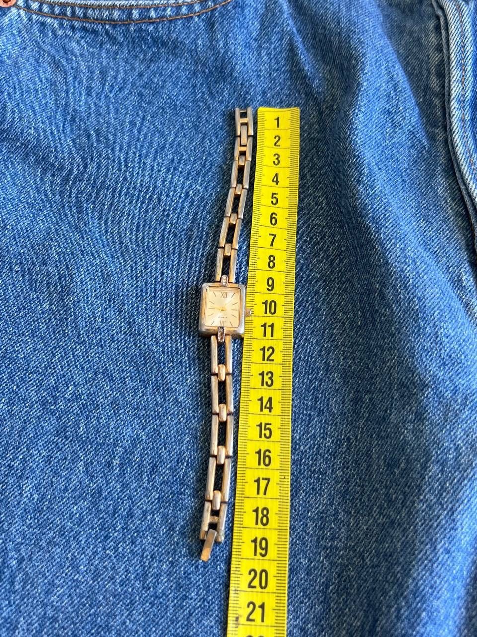 Japanese Brand × Vintage Vintage chain link beautiful watch 00s Japanese bracelet Size ONE SIZE - 7 Thumbnail
