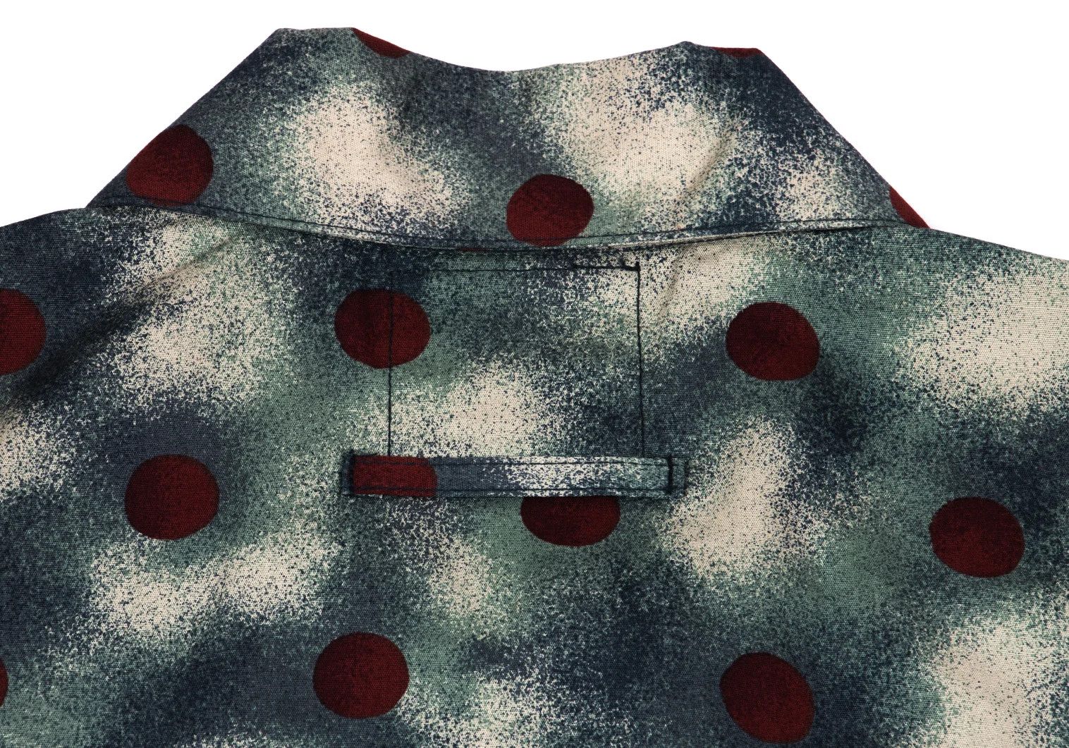 Jean Paul Gaultier Cyber Dot Print Pajama Shirt in Light Blue Tea M Size US M / EU 48-50 / 2 - 11 Thumbnail