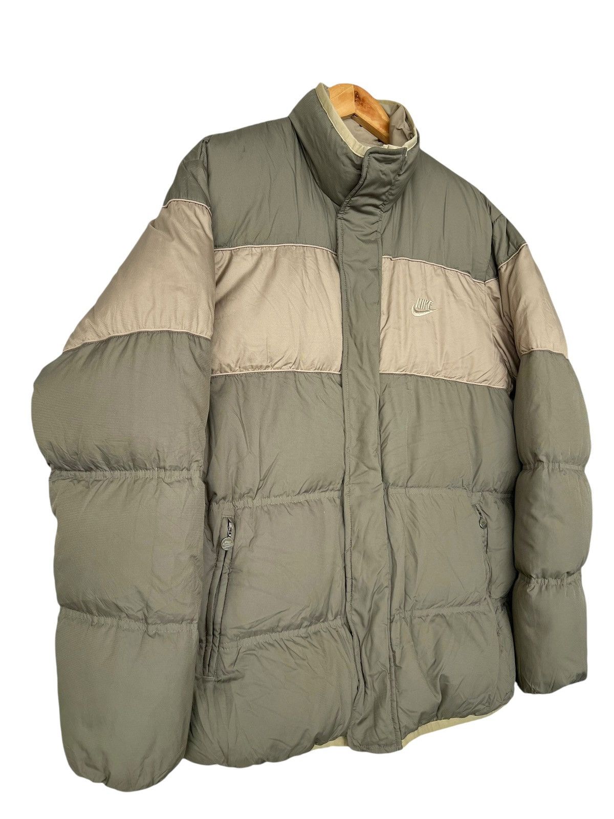 Nike Vintage Y2K Nike Puffer Reversible Green Jacket Size US M / EU 48-50 / 2 - 2 Thumbnail