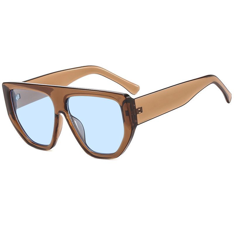 VIBE Retro Street ins style custom avant-garde sunglasses Size ONE SIZE - 5 Thumbnail