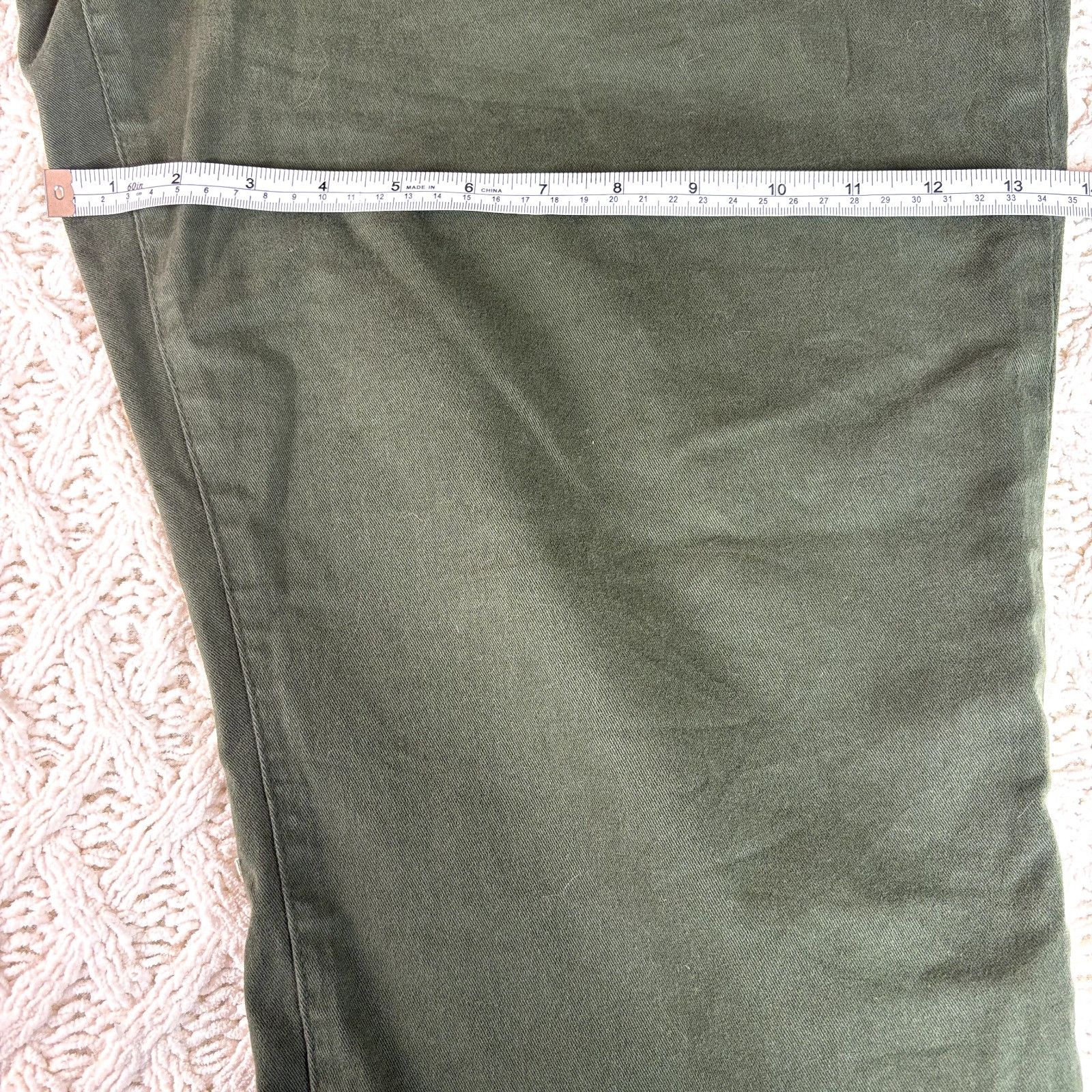 Good American Good American Good Classic Ankle High-Rise Stretchy Pants Je Size 40" / US 18 - 6 Thumbnail